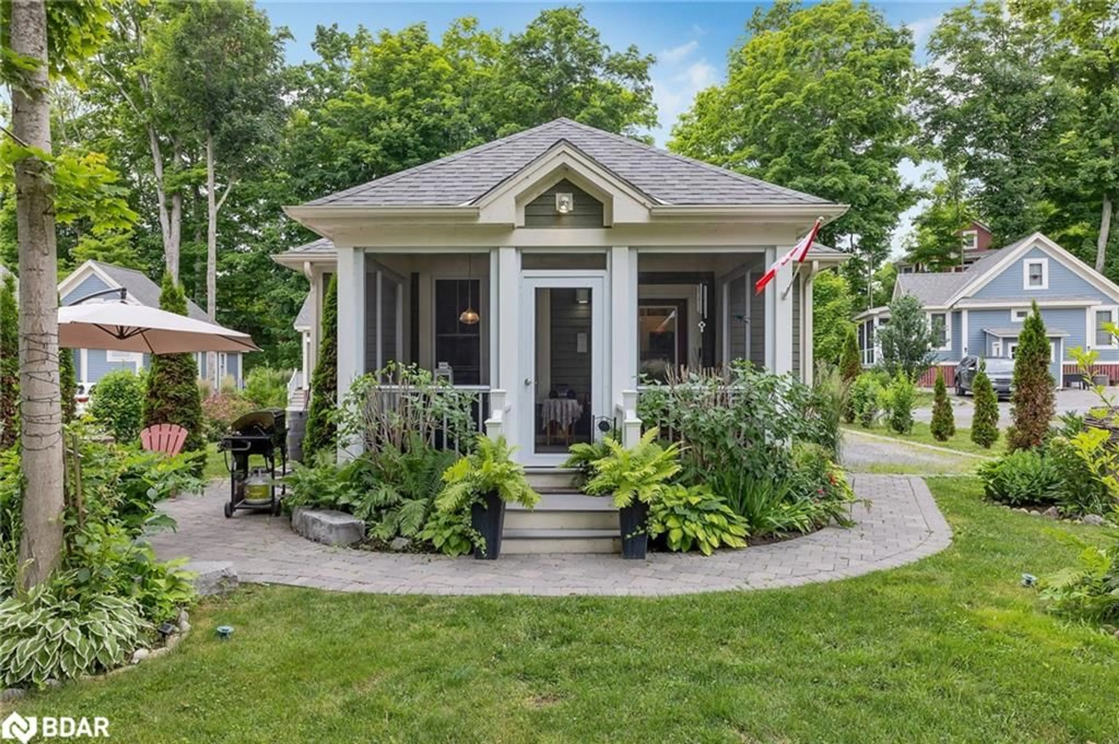 Home with vinyl exterior material, street for 7 Hollow Lane, Cherry Valley Ontario K0K 1P0