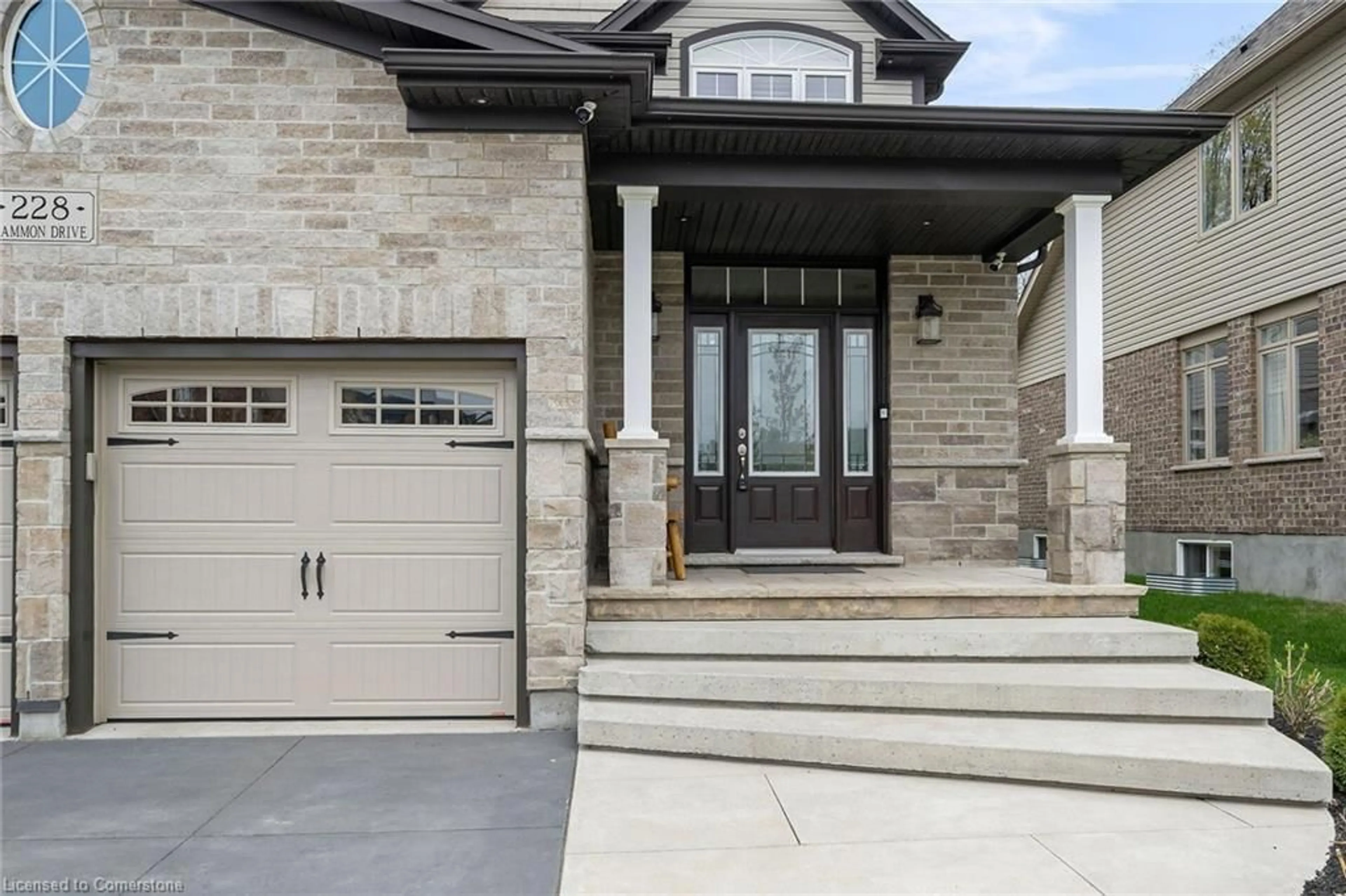 Home with brick exterior material, street for 228 Sammon Dr, Rockwood Ontario N0B 2K0