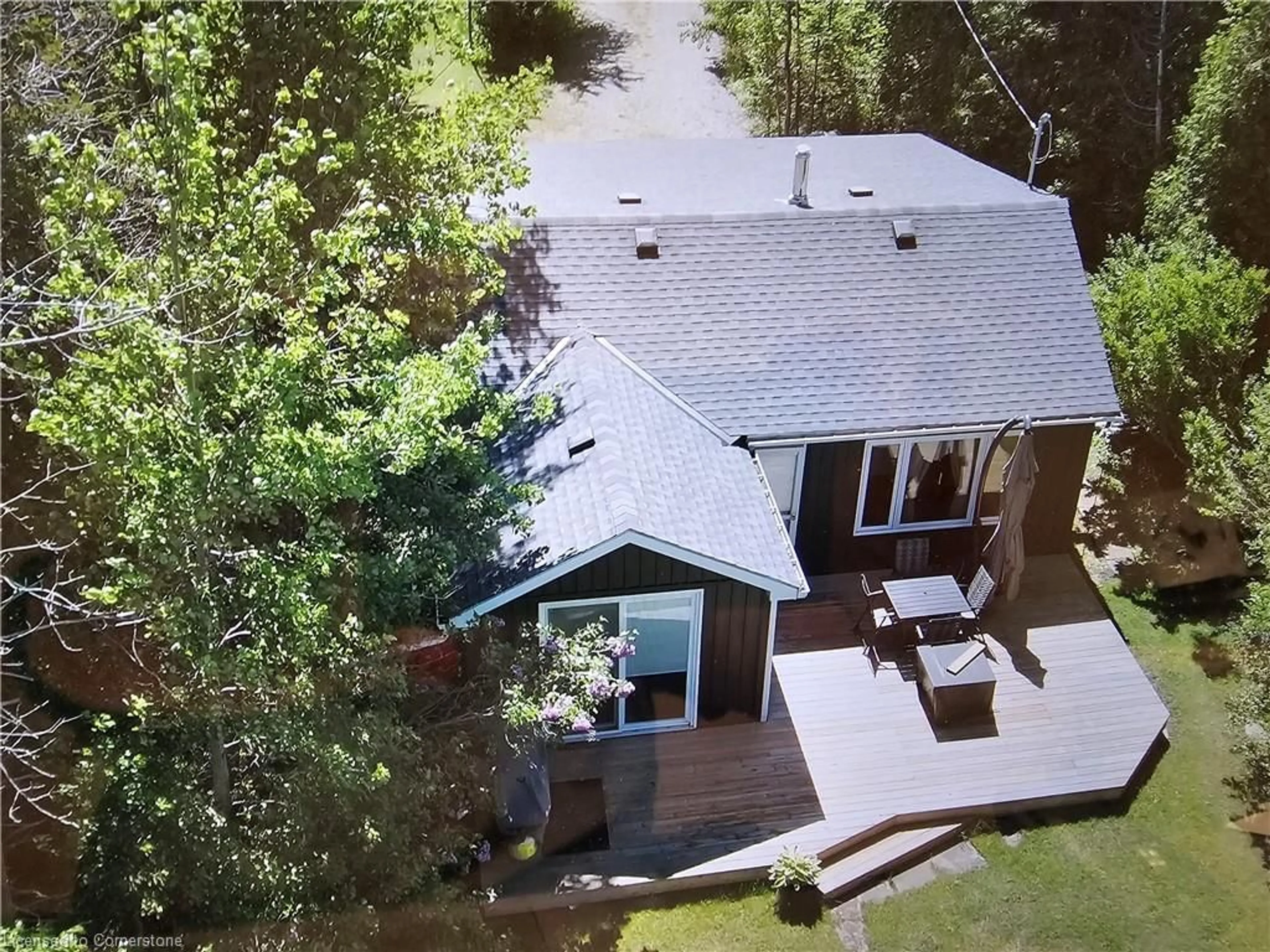 A pic from outside/outdoor area/front of a property/back of a property/a pic from drone, unknown for 467 Bruce Road 13, Saugeen Indian Reserve #29 Ontario N0H 2L0