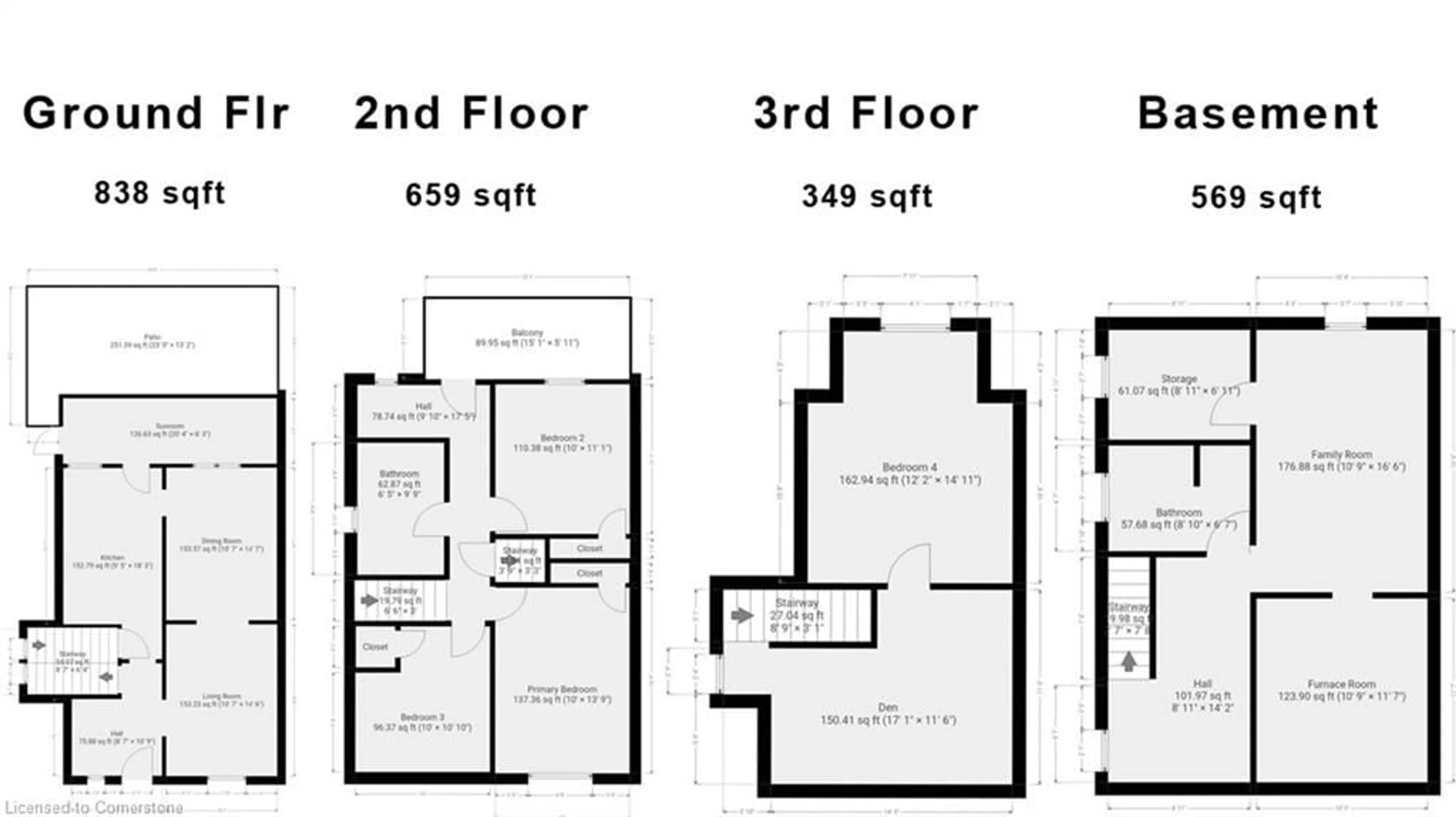 Floor plan for 27 Elm St, Hamilton Ontario L8M 1Y2