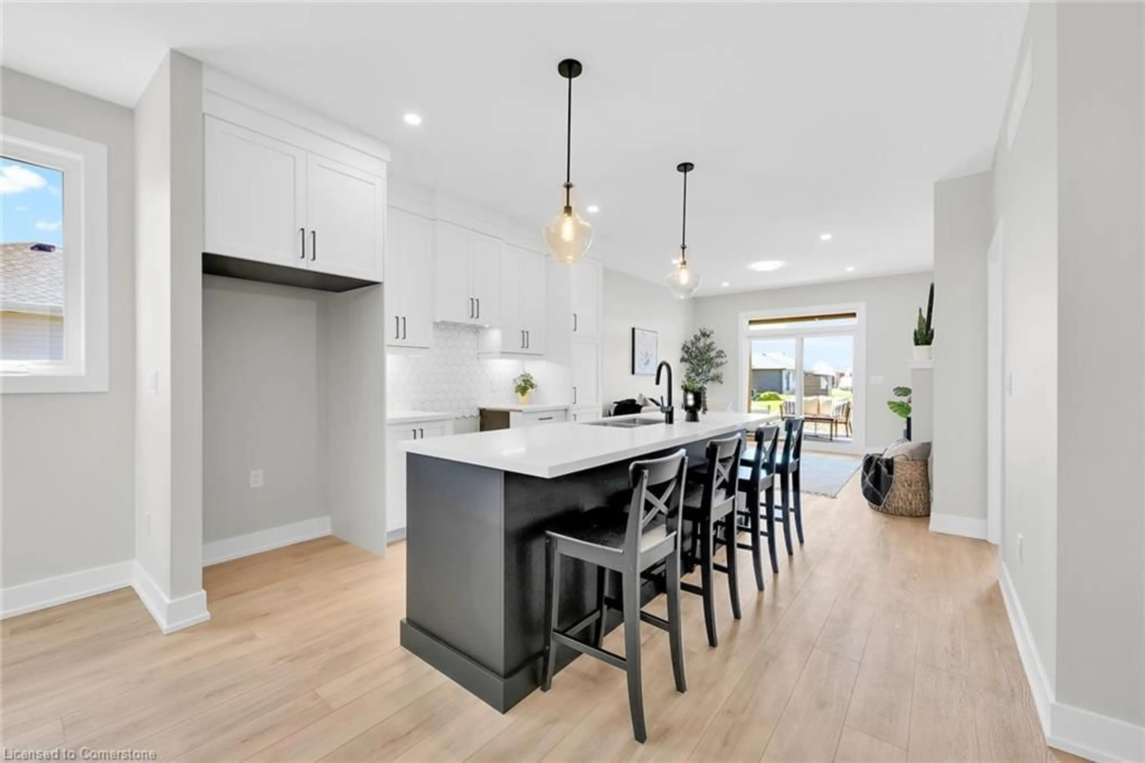 Open concept kitchen, unknown for 162 Craddock Blvd, Jarvis Ontario N0A 1J0