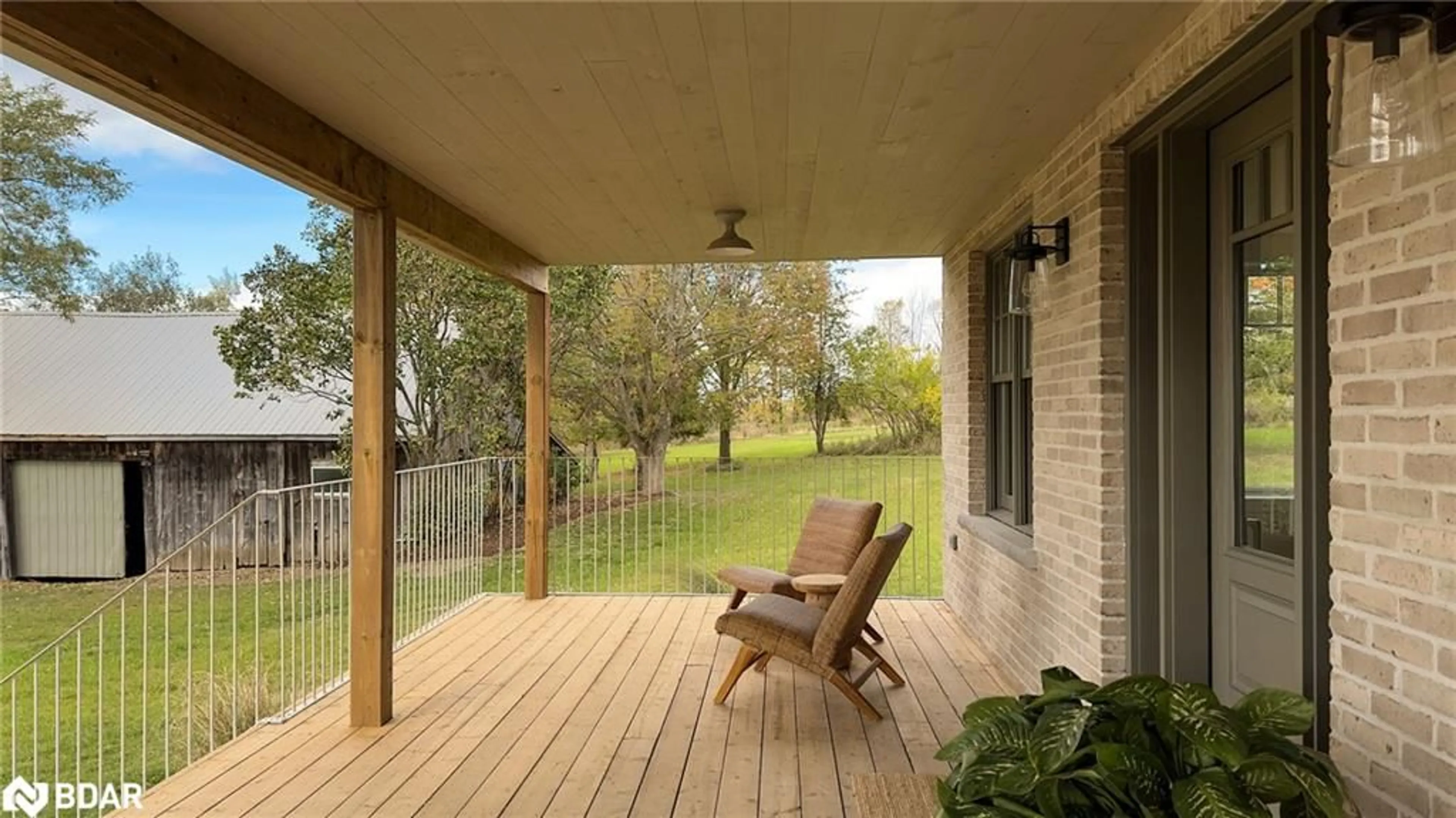 Patio, water/lake/river/ocean view for 234089 Conc 2 Wgr Conc, Durham Ontario N0G 1R0
