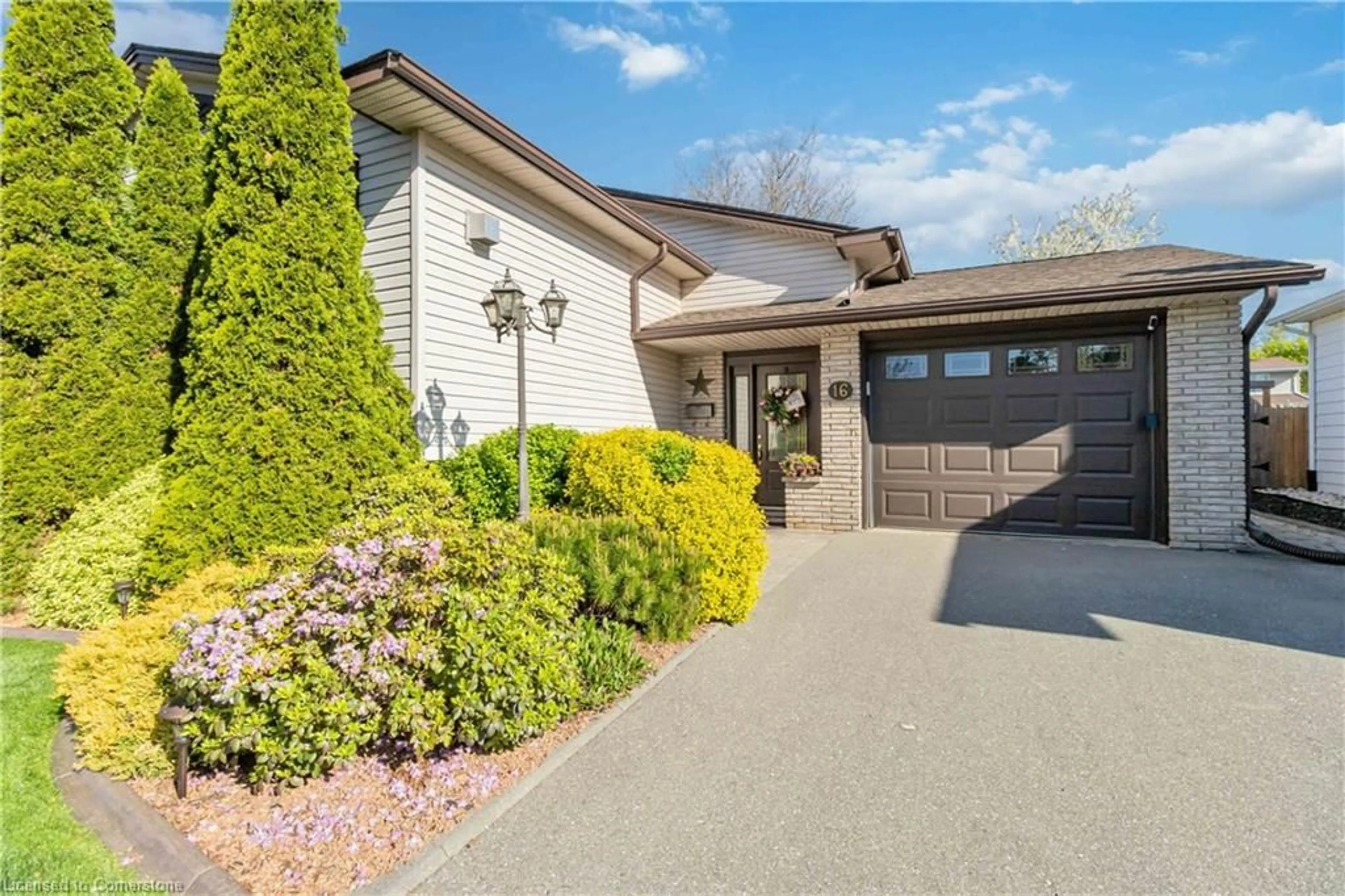 Home with vinyl exterior material, street for 16 Nashua Dr, Brantford Ontario N3P 1K9