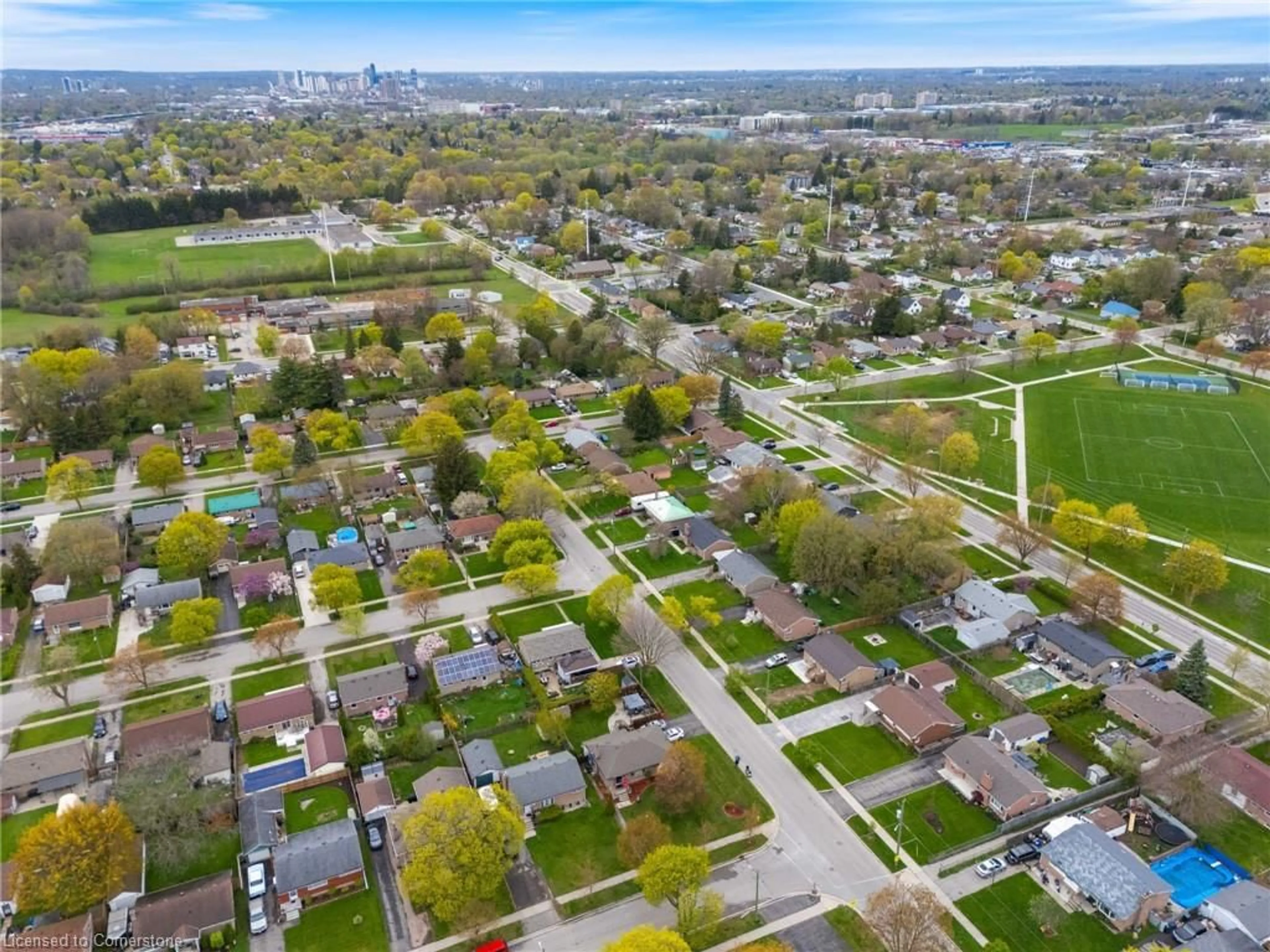 A pic from outside/outdoor area/front of a property/back of a property/a pic from drone, street for 1732 Seeley Dr, London Ontario N5W 2B1