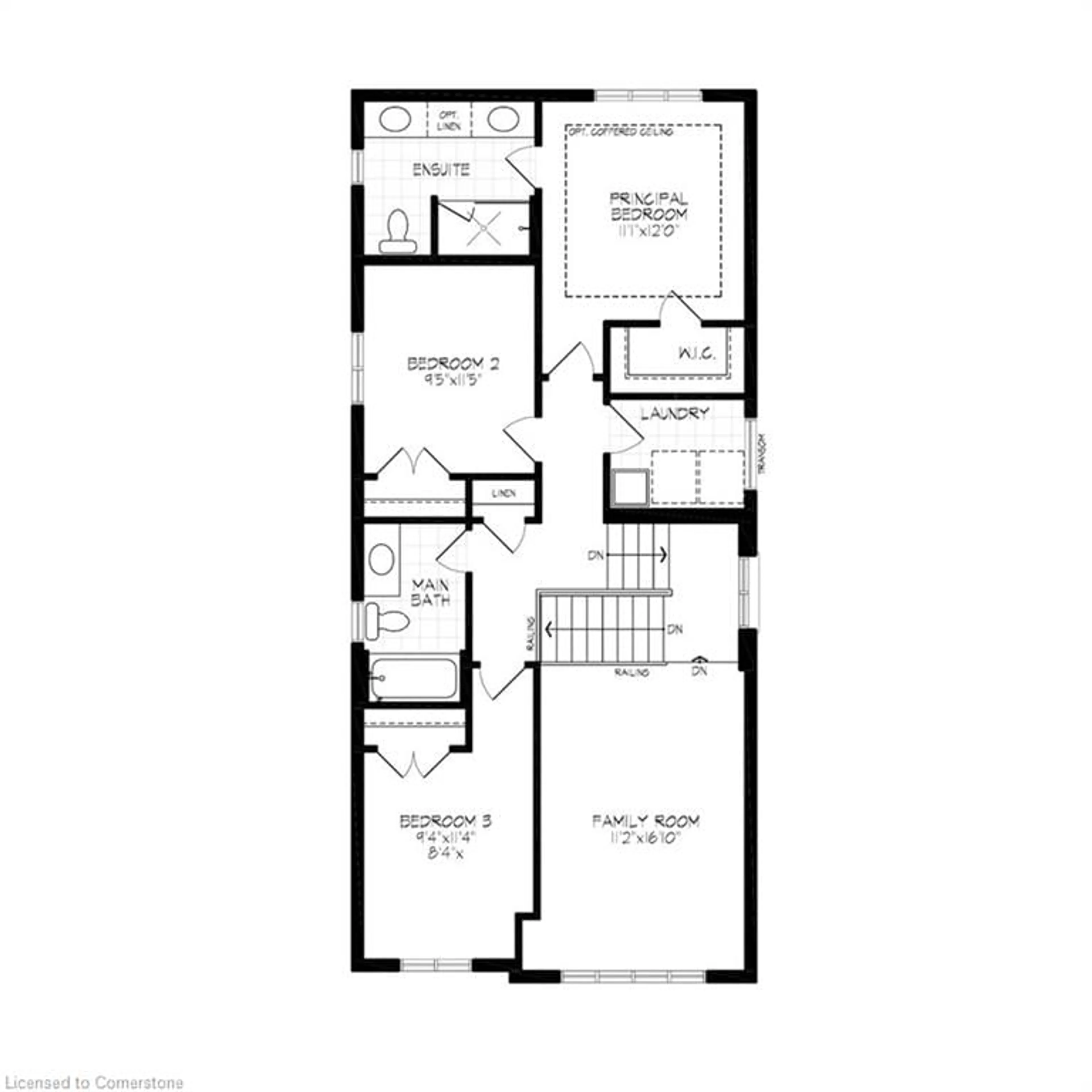 Floor plan for 108 Dominique St, Kitchener Ontario N2E 0J9