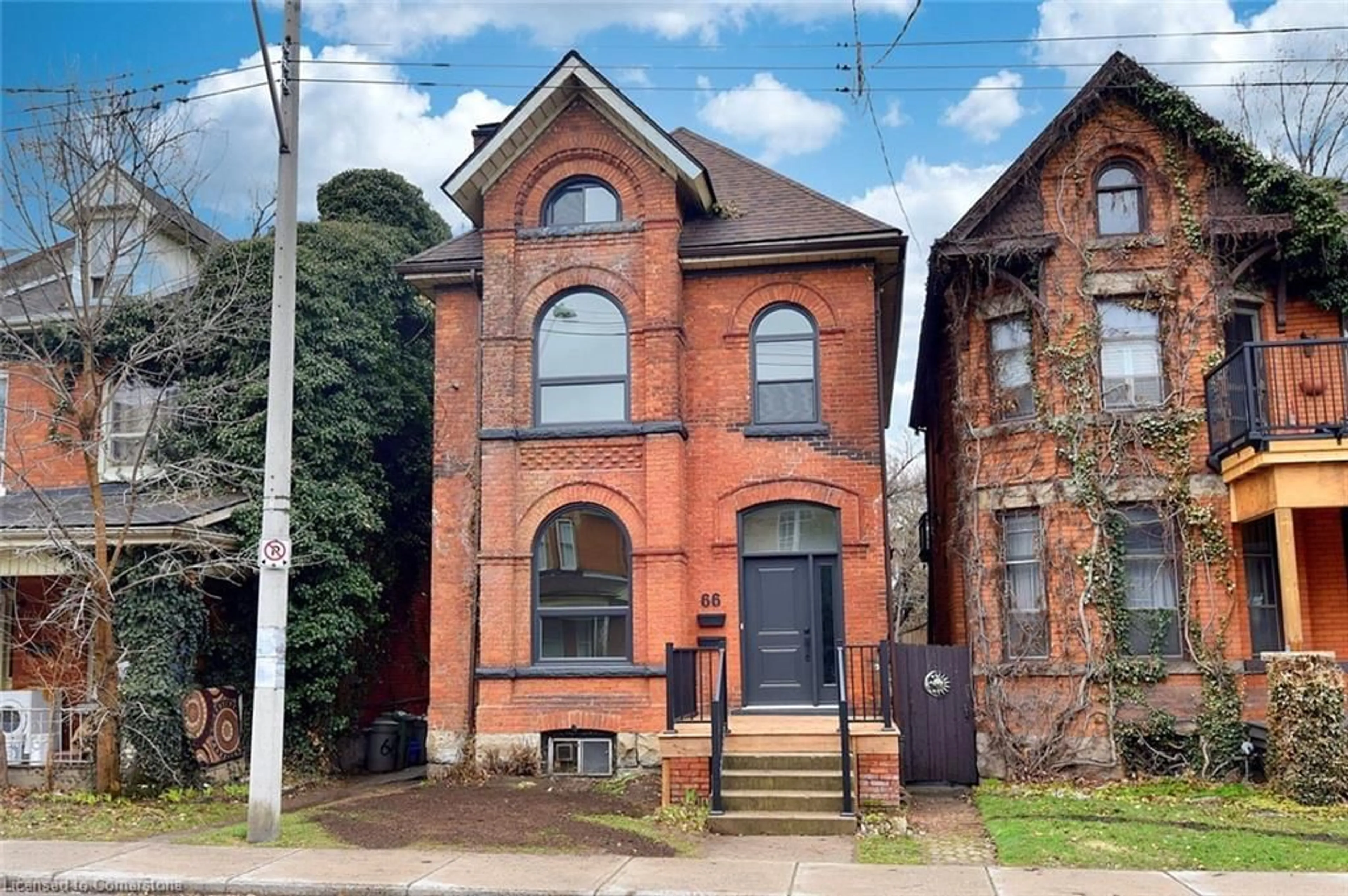 Home with brick exterior material, building for 66 Erie Ave, Hamilton Ontario L8N 2W6