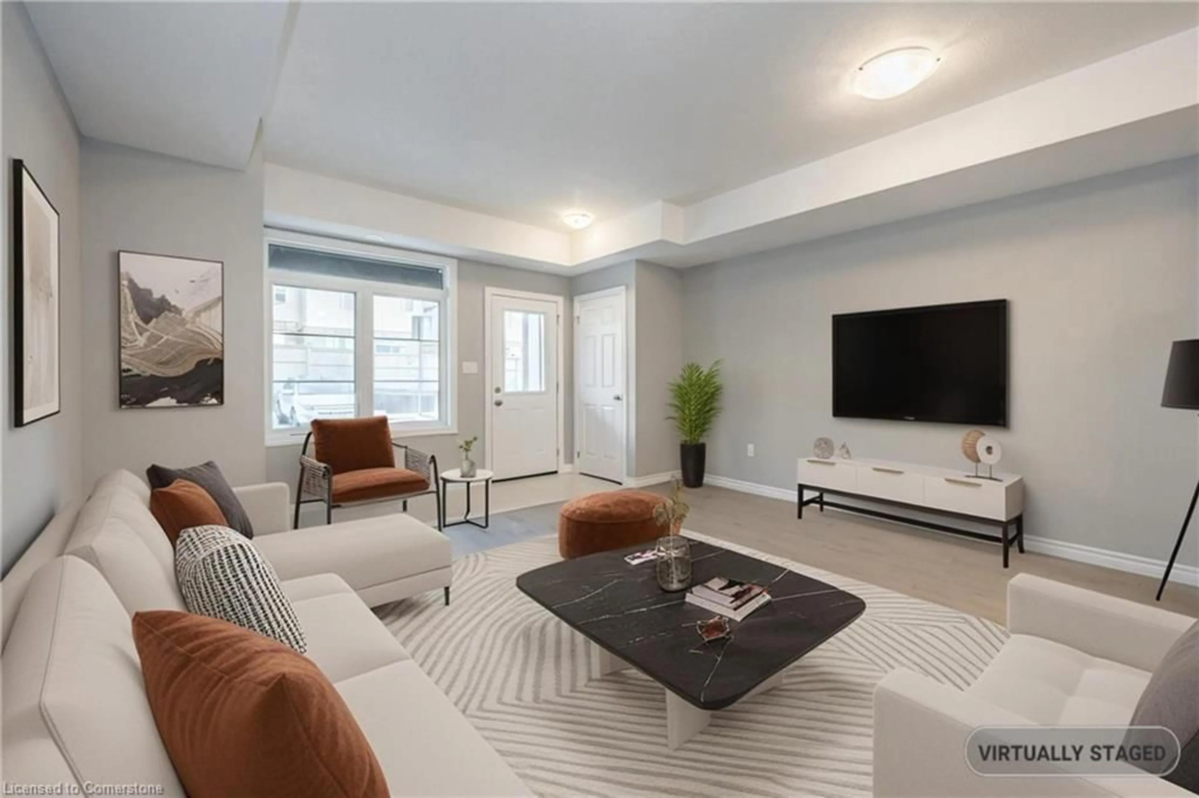 Living room with furniture, unknown for 30 Oat Lane, Kitchener Ontario N2P 0K1