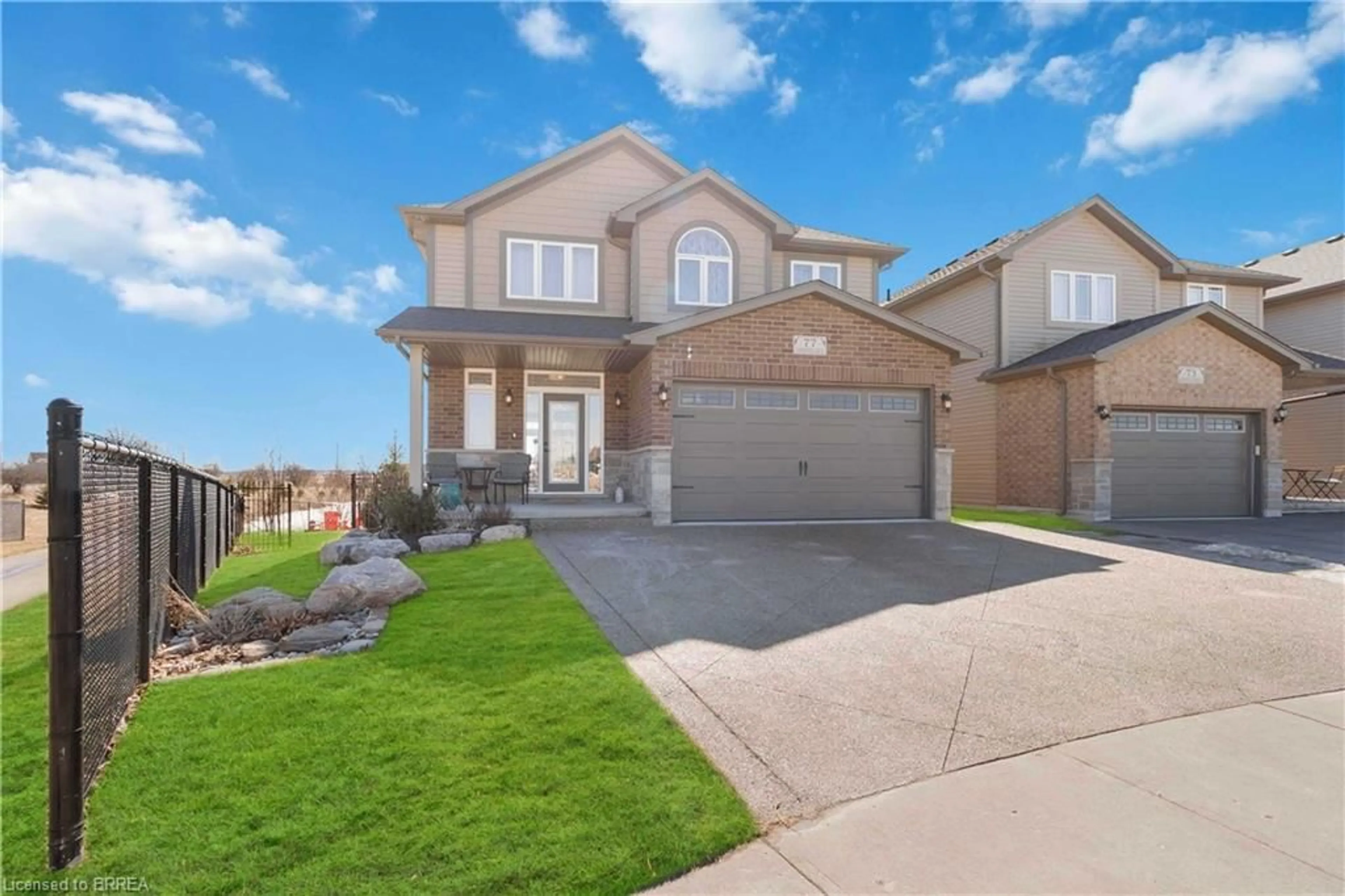 Home with brick exterior material, street for 77 Lafayette St, Jarvis Ontario N0A 1J0