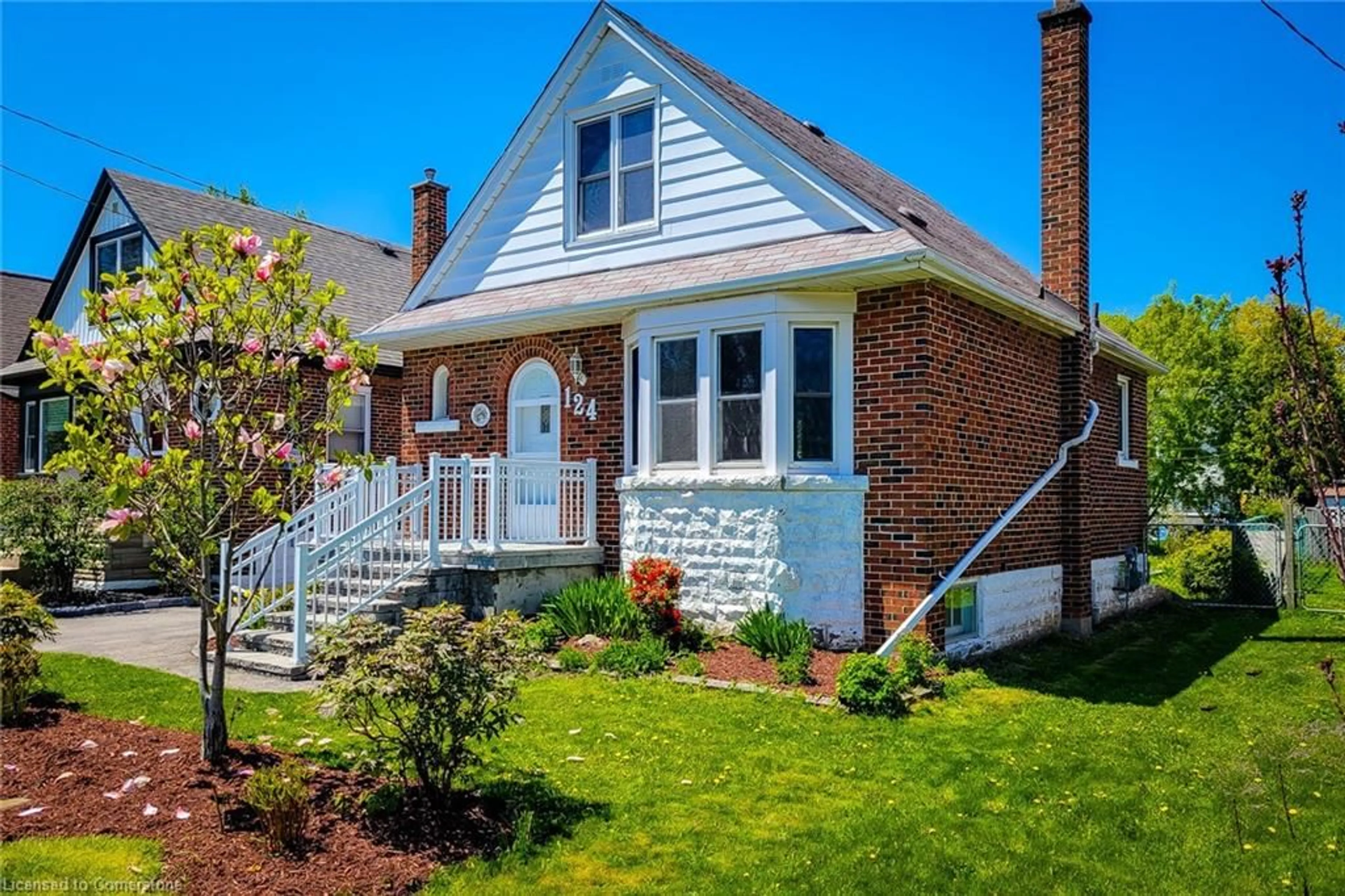Home with brick exterior material, street for 124 Rodgers Rd, Hamilton Ontario L8K 3C2