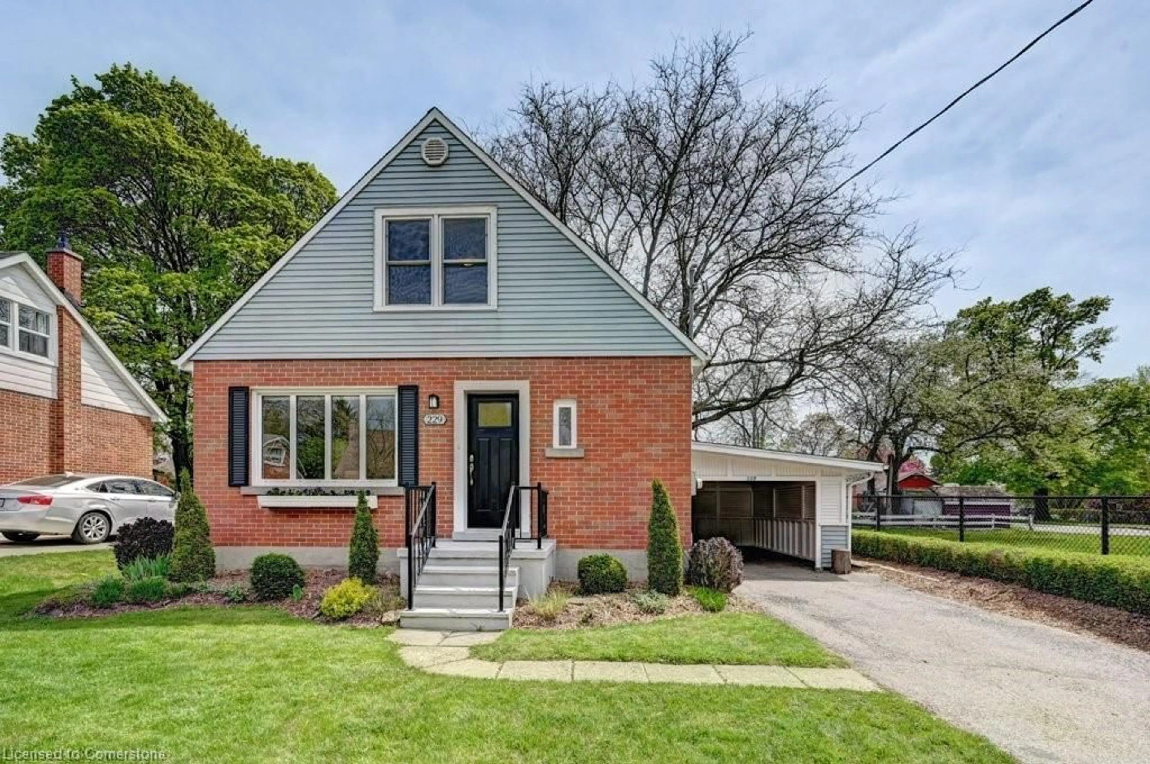 Home with brick exterior material, street for 229 Neilson Ave, Waterloo Ontario N2J 2M2