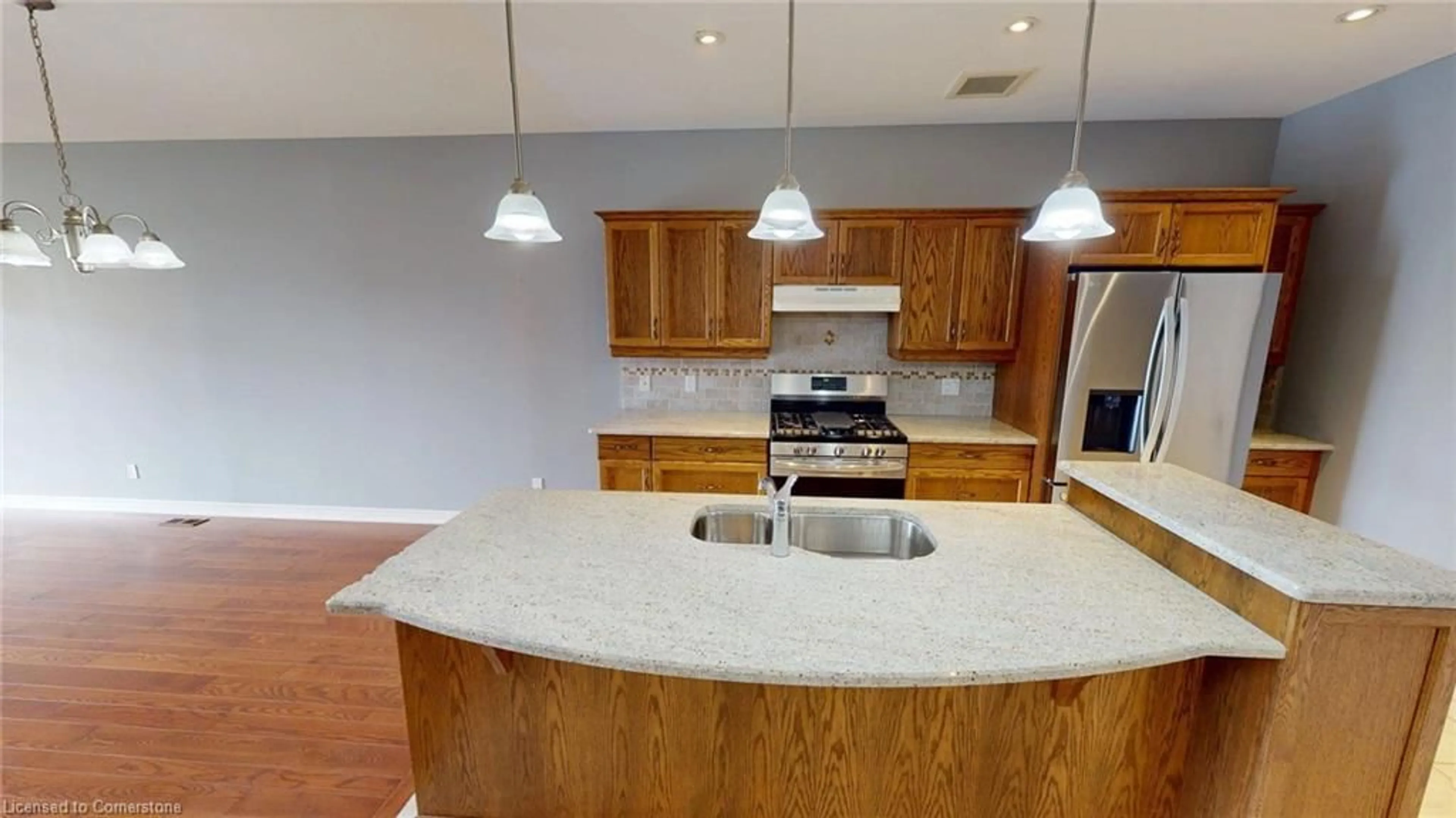 Open concept kitchen, unknown for 17 Forestview Crt, Smithville Ontario L0R 2A0
