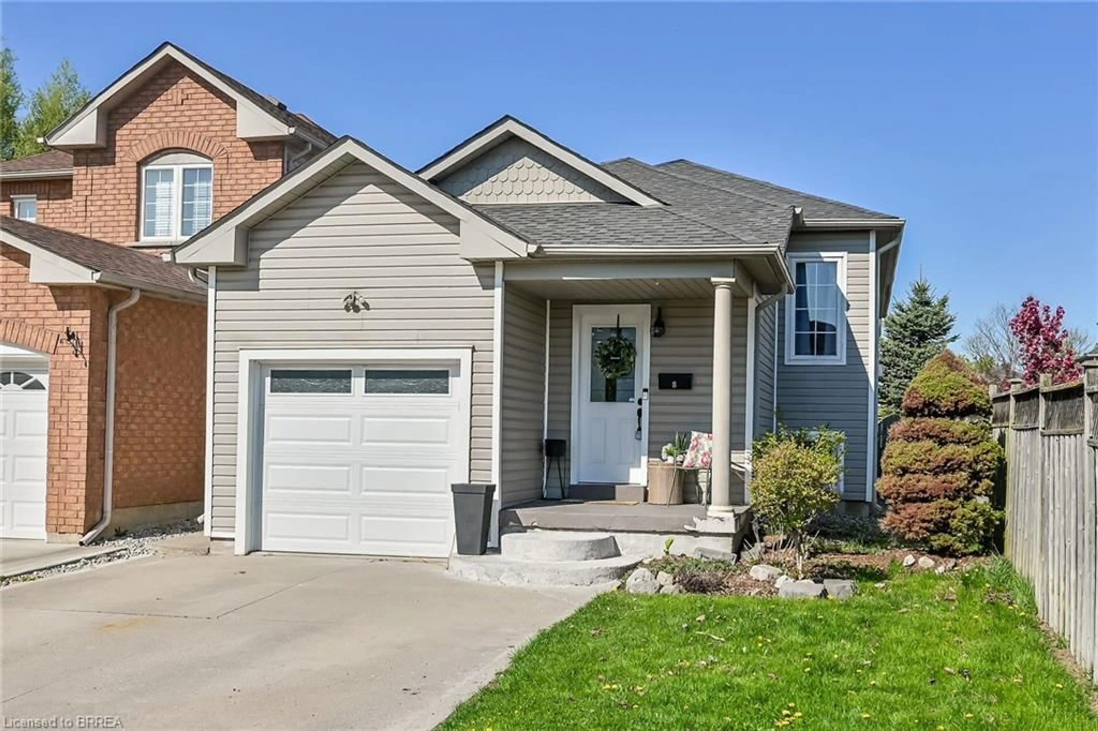 Home with brick exterior material, street for 8 Schroeder Dr, Cambridge Ontario N1P 1B7