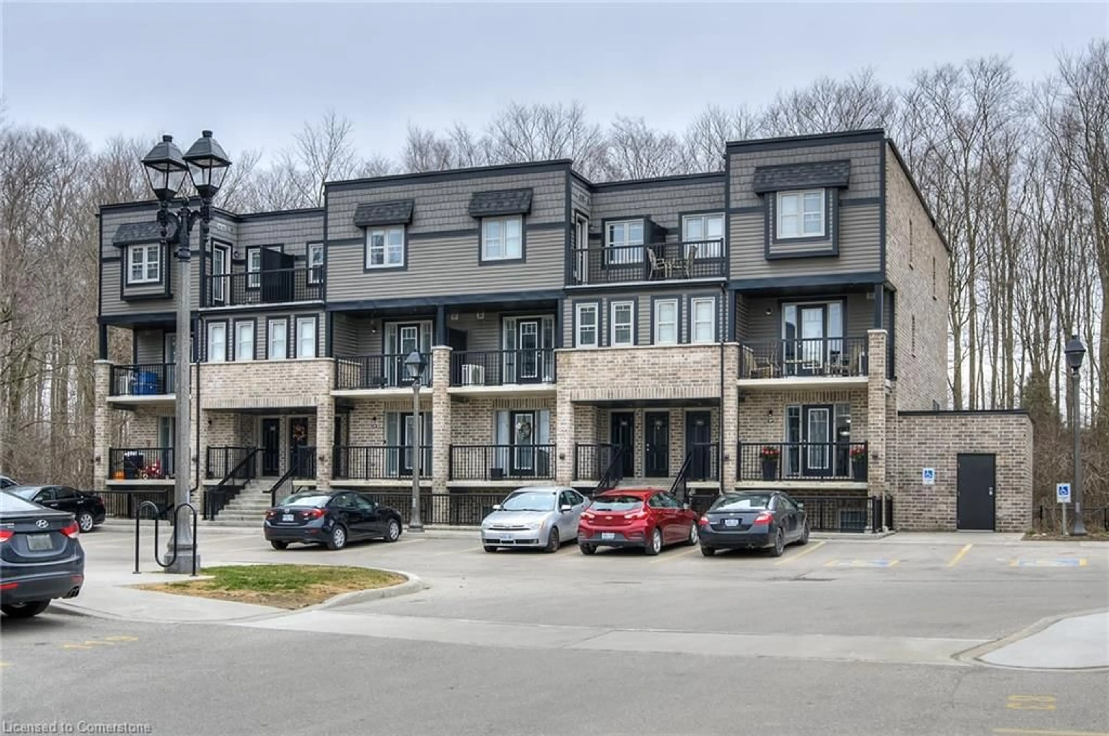 A pic from outside/outdoor area/front of a property/back of a property/a pic from drone, street for 1989 Ottawa St #30F, Kitchener Ontario N2E 0G7