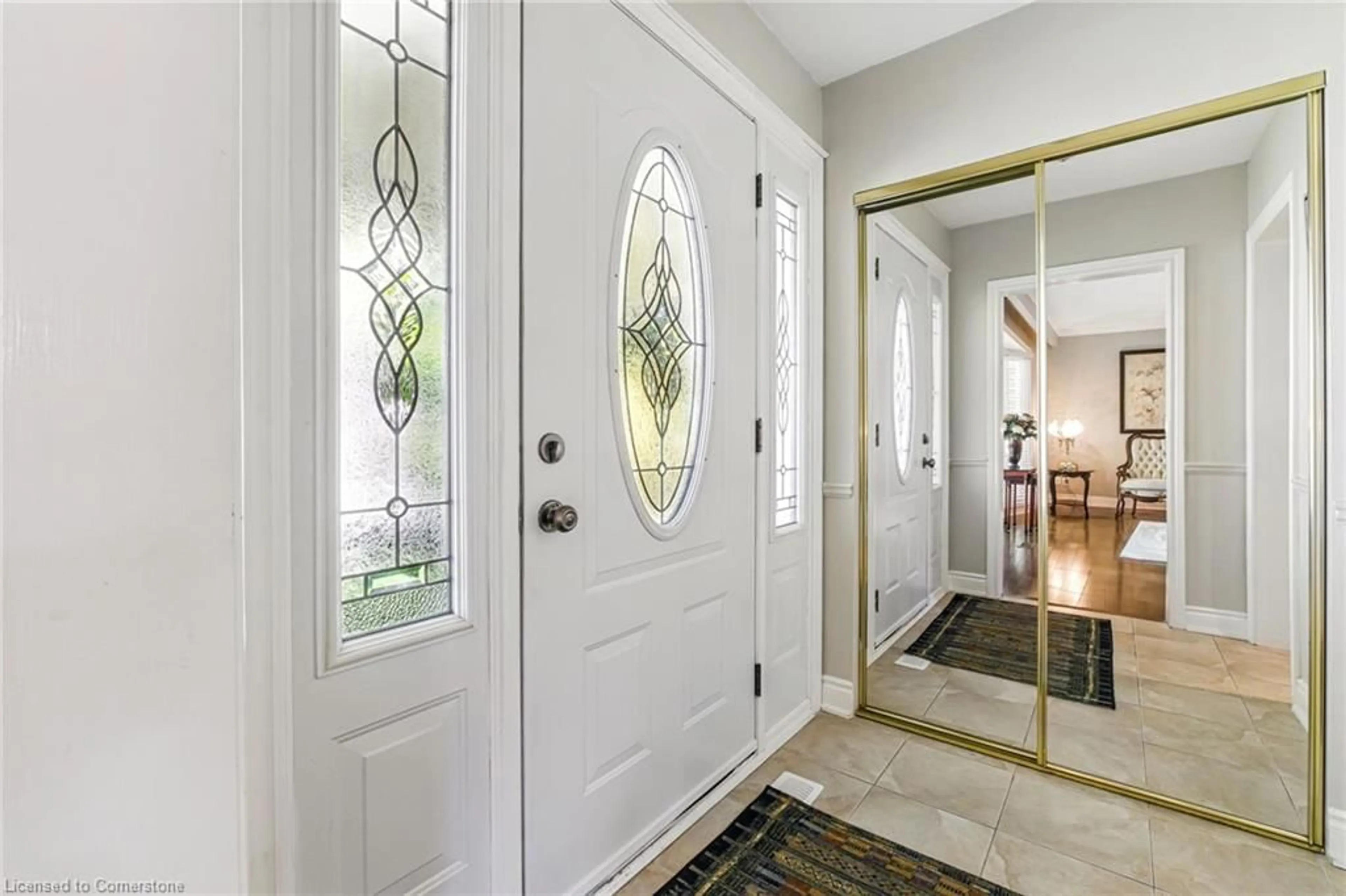 Indoor entryway for 296 Glen Afton Dr, Burlington Ontario L7L 1H1