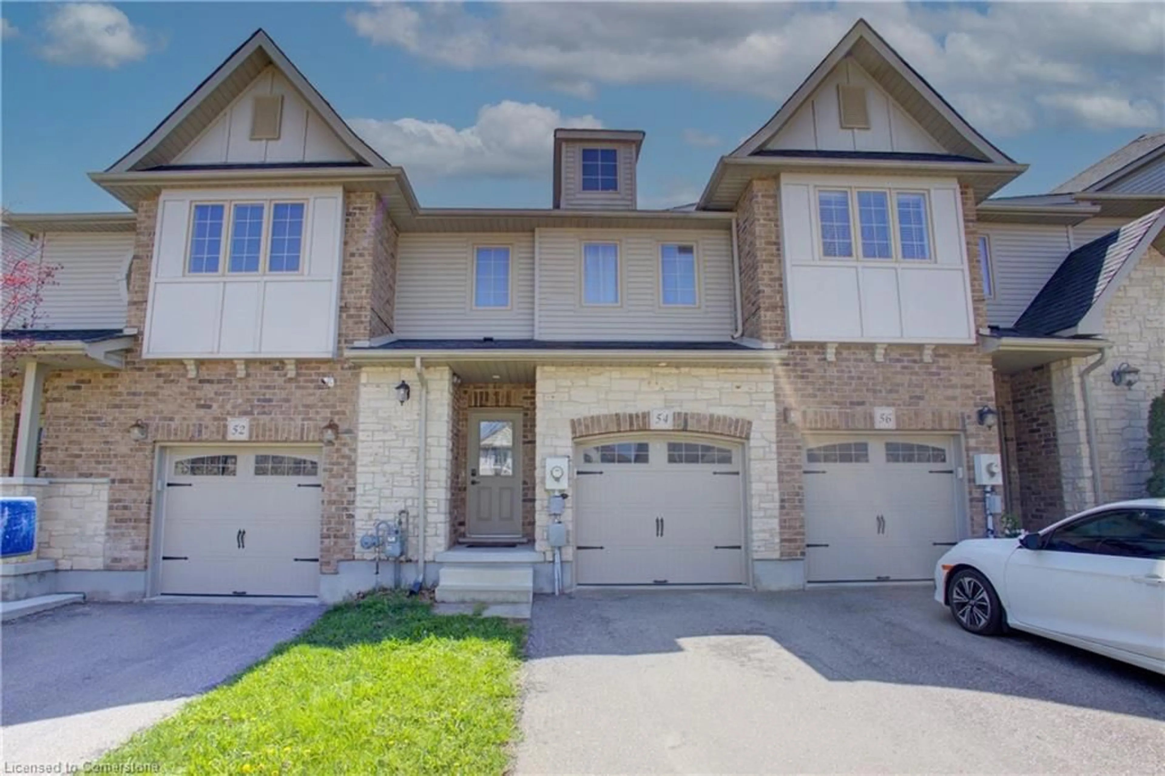 Home with brick exterior material, street for 54 Curzon Cres, Guelph Ontario N1K 1Z9
