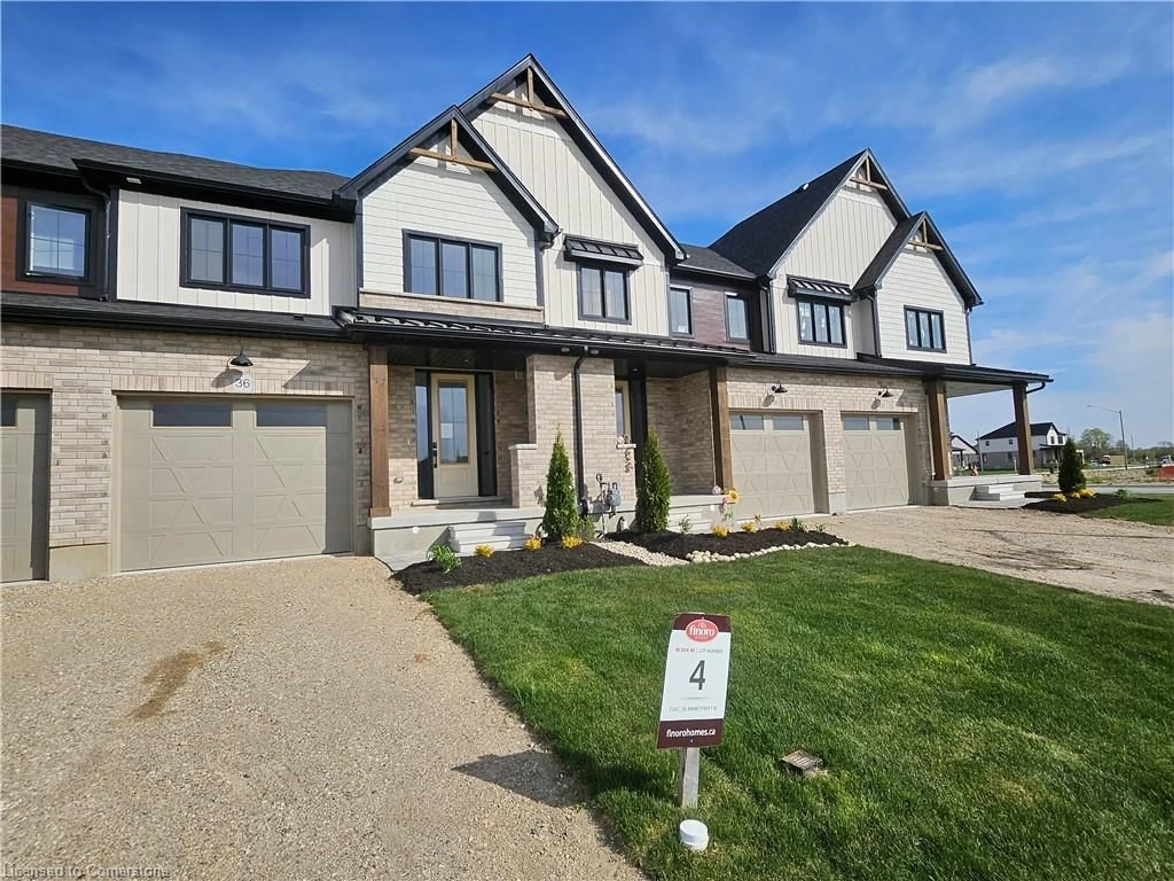 Home with brick exterior material, street for 36 Anne St, Harriston Ontario N0G 1Z0