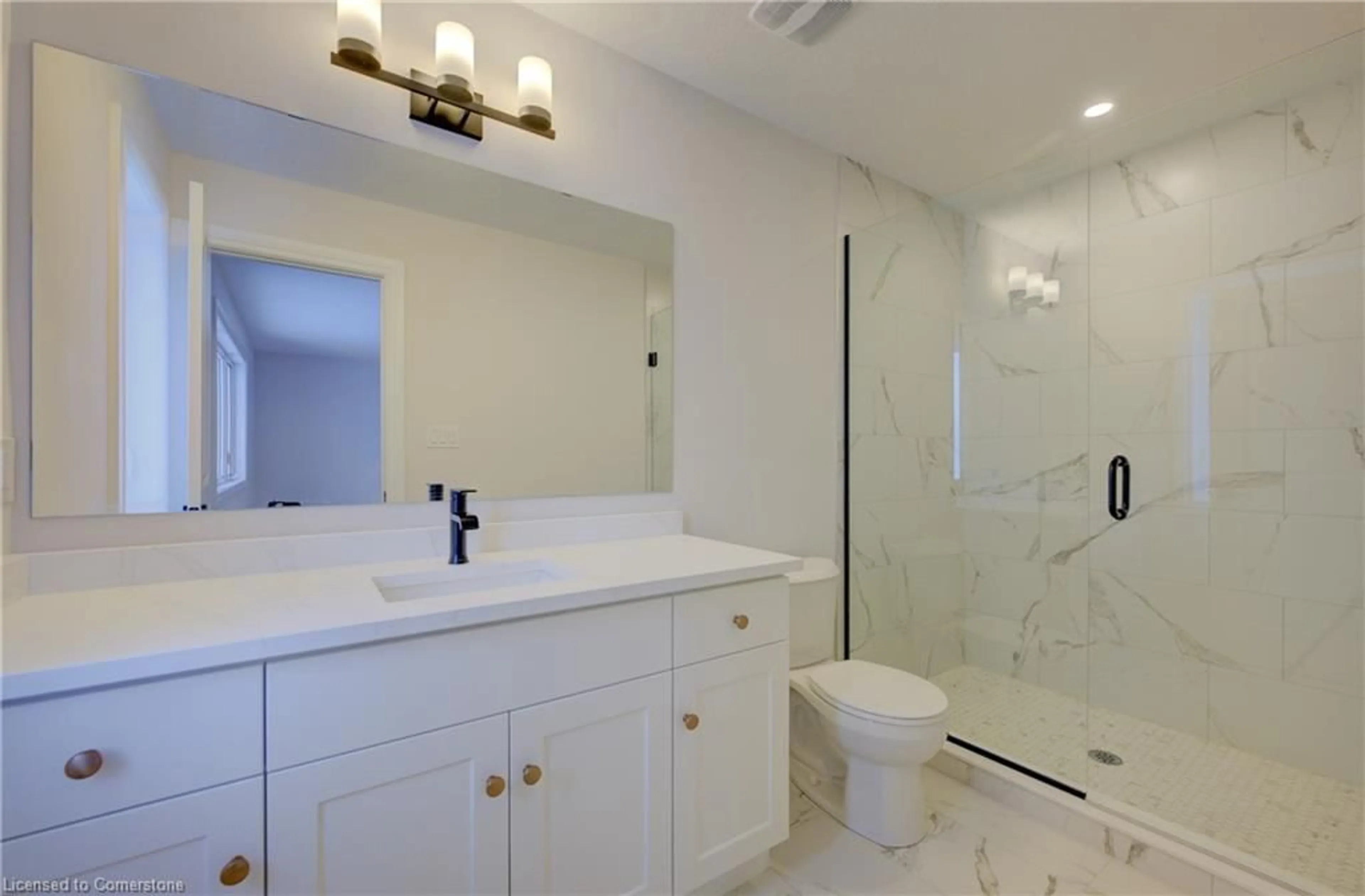 Contemporary bathroom, ceramic/tile floor for 36 Anne St, Harriston Ontario N0G 1Z0