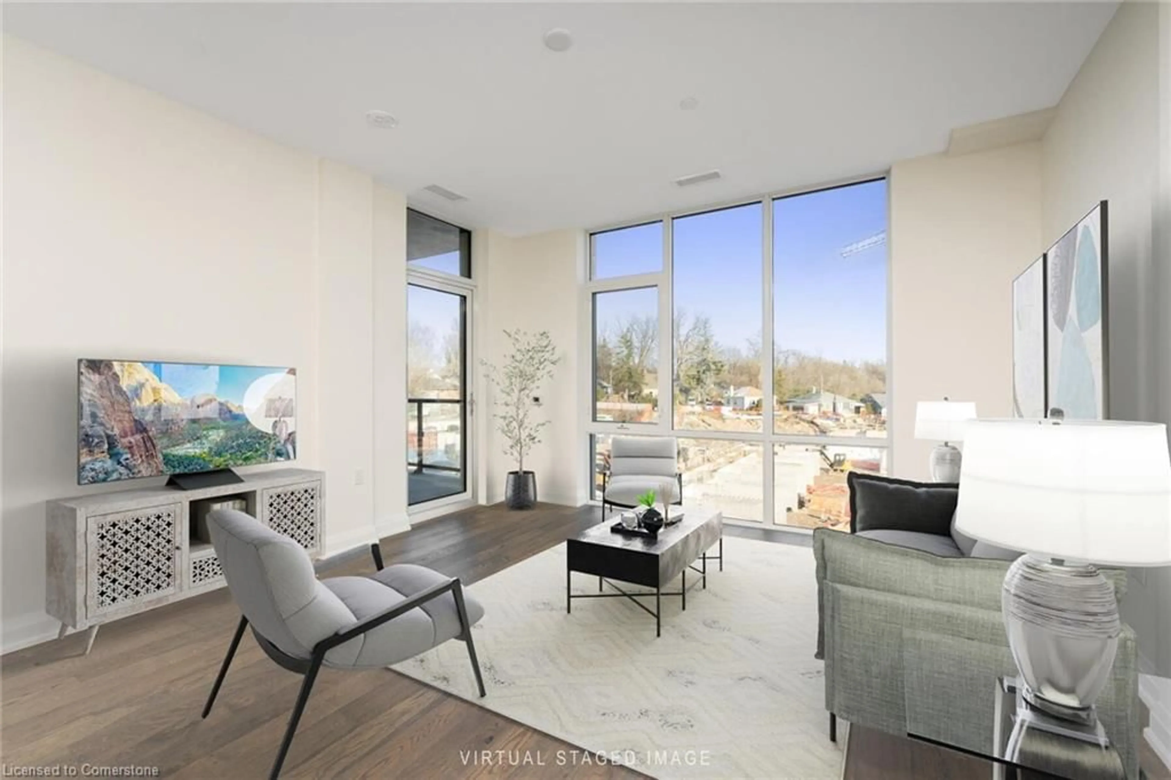 Living room with furniture, unknown for 42 Mill St #303, Georgetown Ontario L7G 0P9