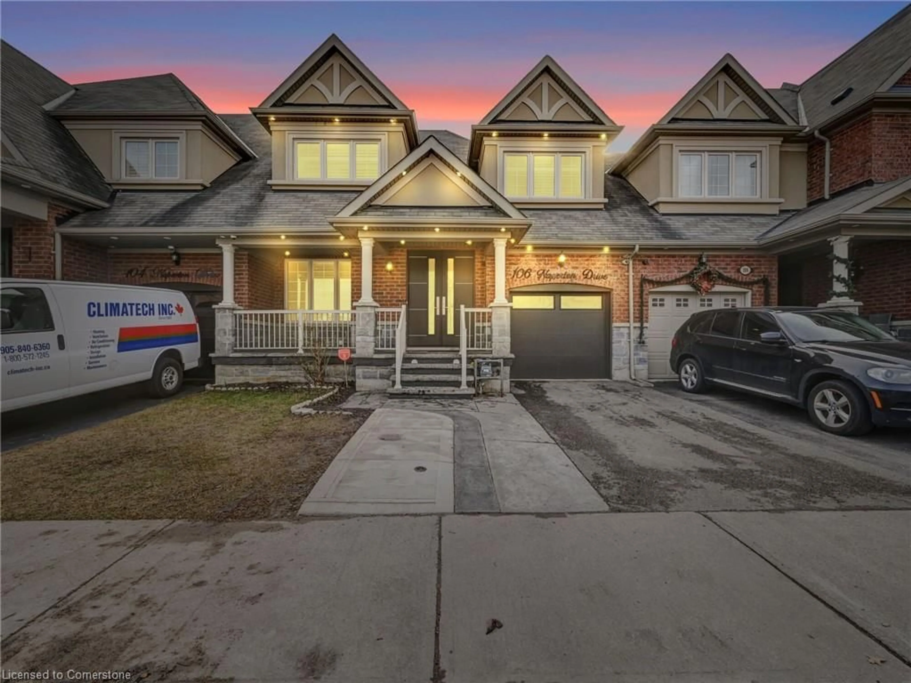 Home with brick exterior material, street for 106 Naperton Dr, Brampton Ontario L6R 0Z9