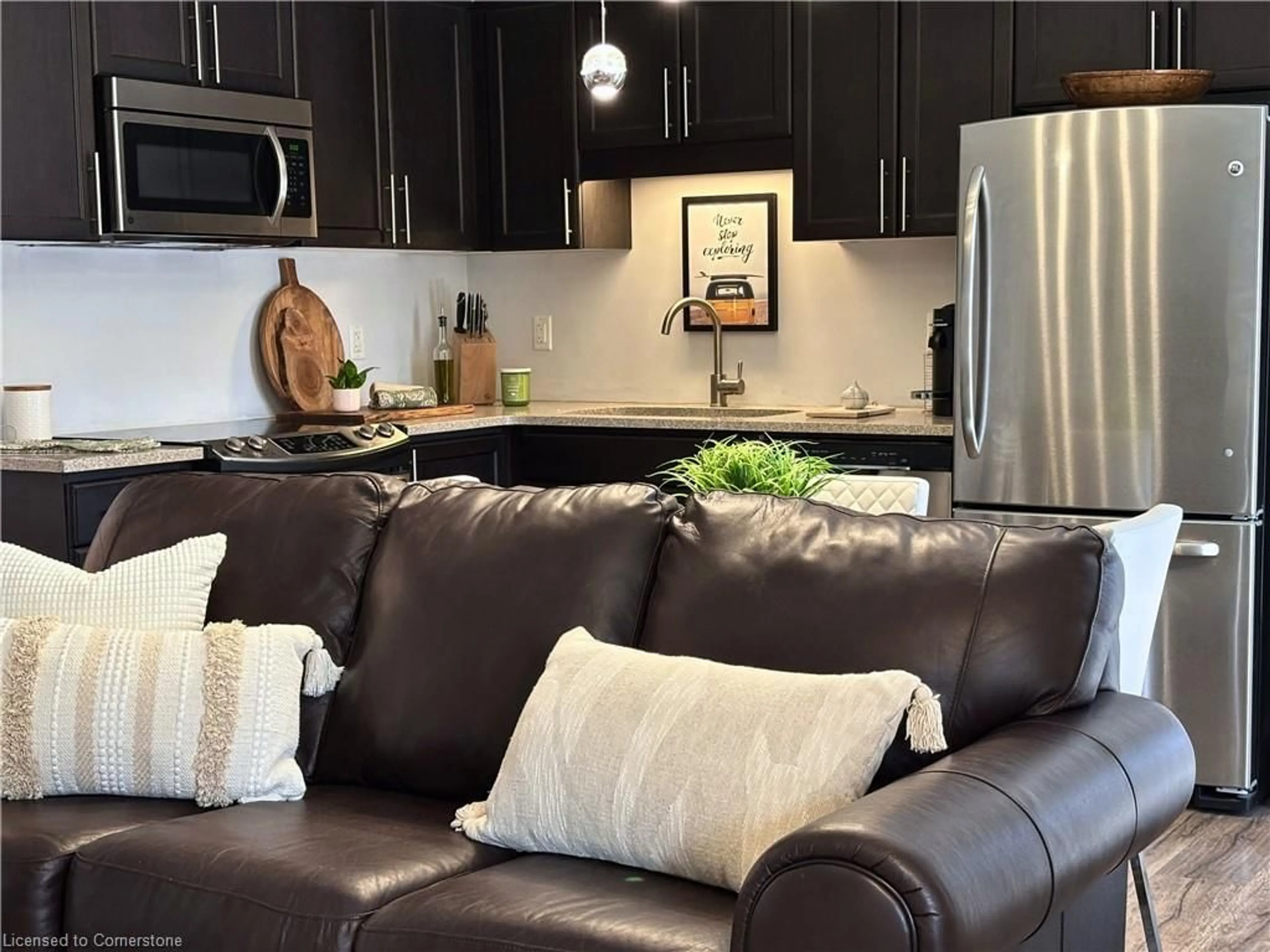 Open concept kitchen, unknown for 255 Maitland St #5F, Kitchener Ontario N2R 0C8