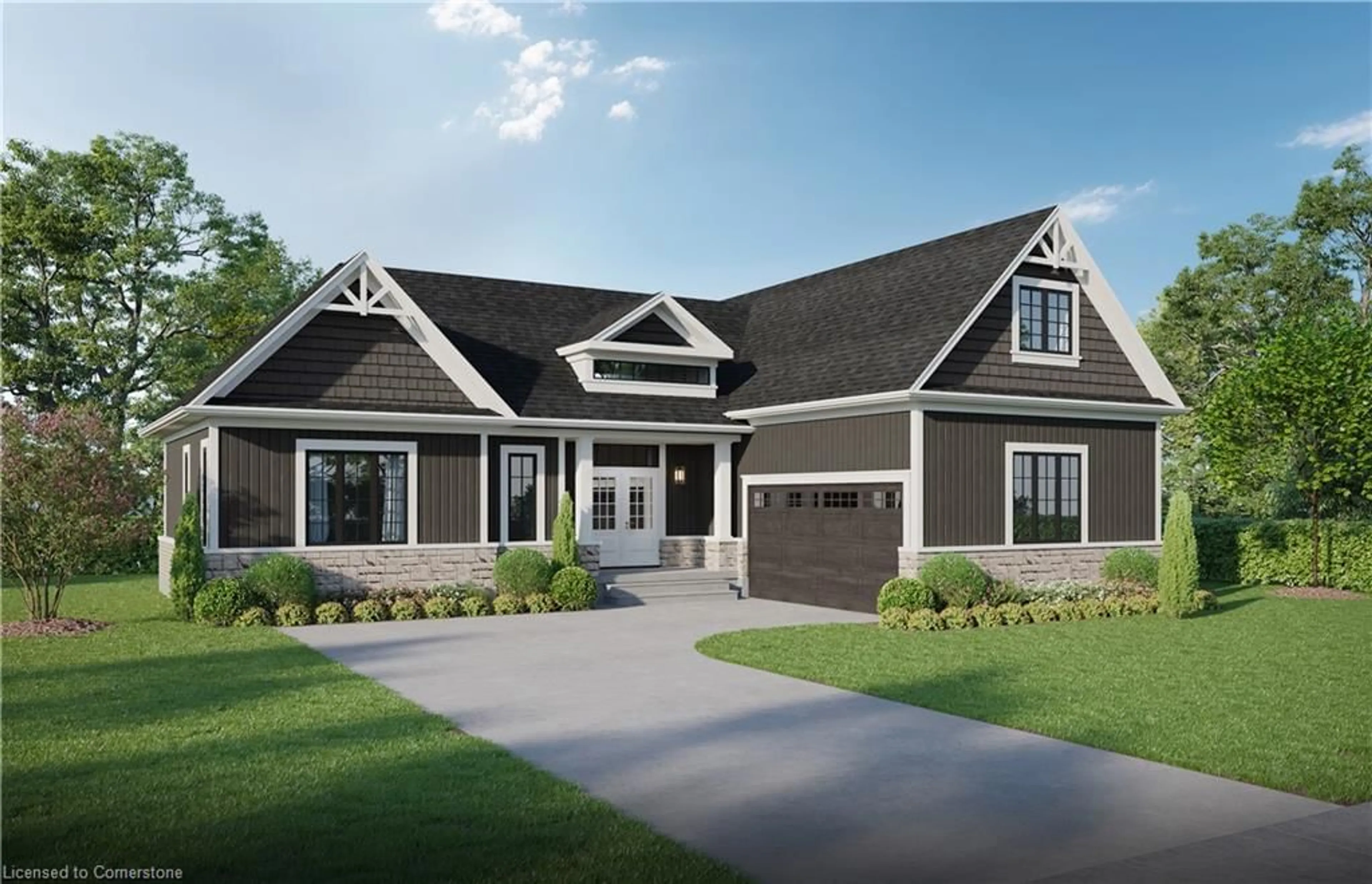 Home with vinyl exterior material, street for 2797 Red Maple Ave #14, Jordan Station Ontario L0S 1S0