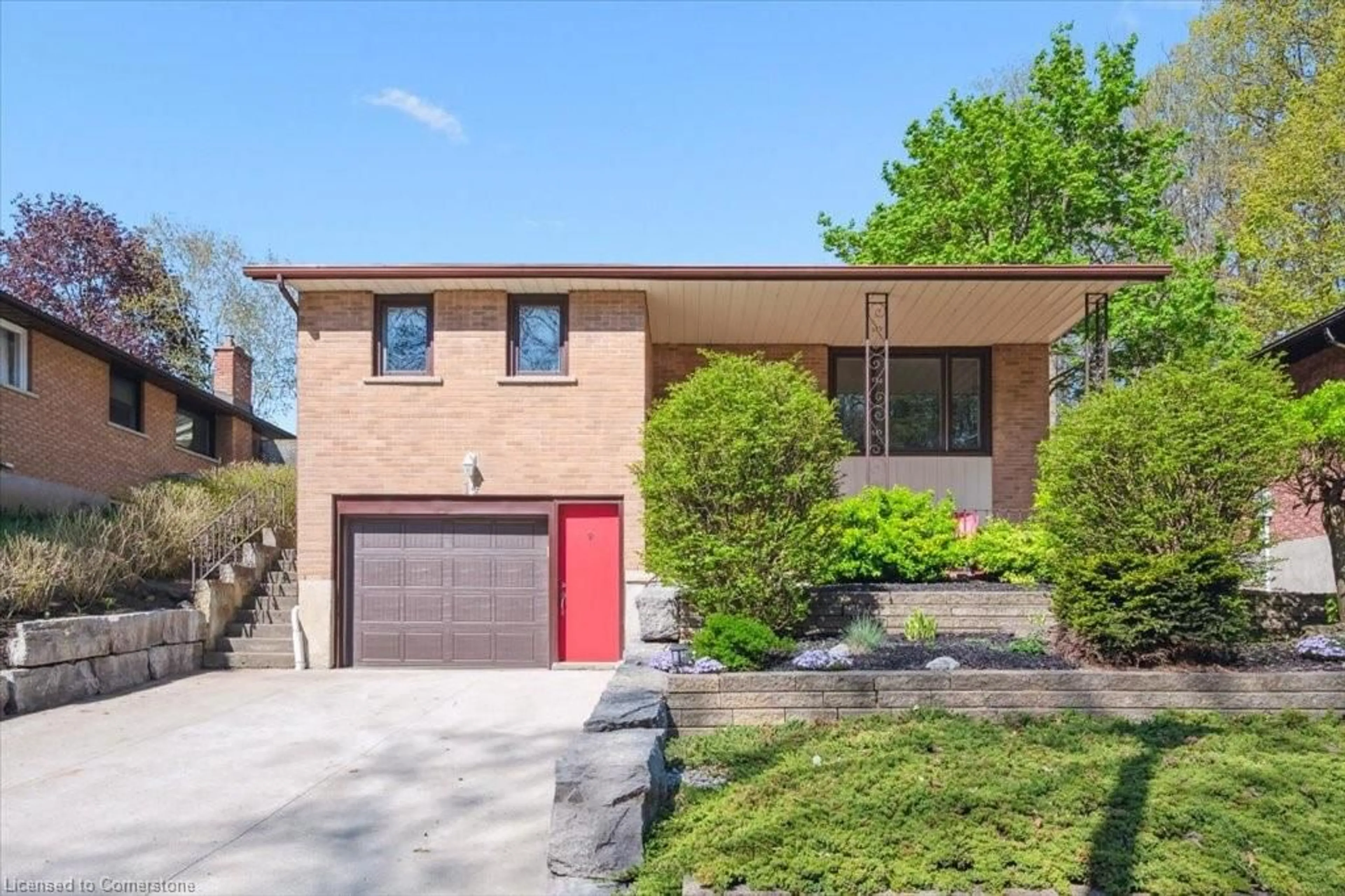 Home with brick exterior material, street for 14 Vincent Dr, Cambridge Ontario N1S 3N5