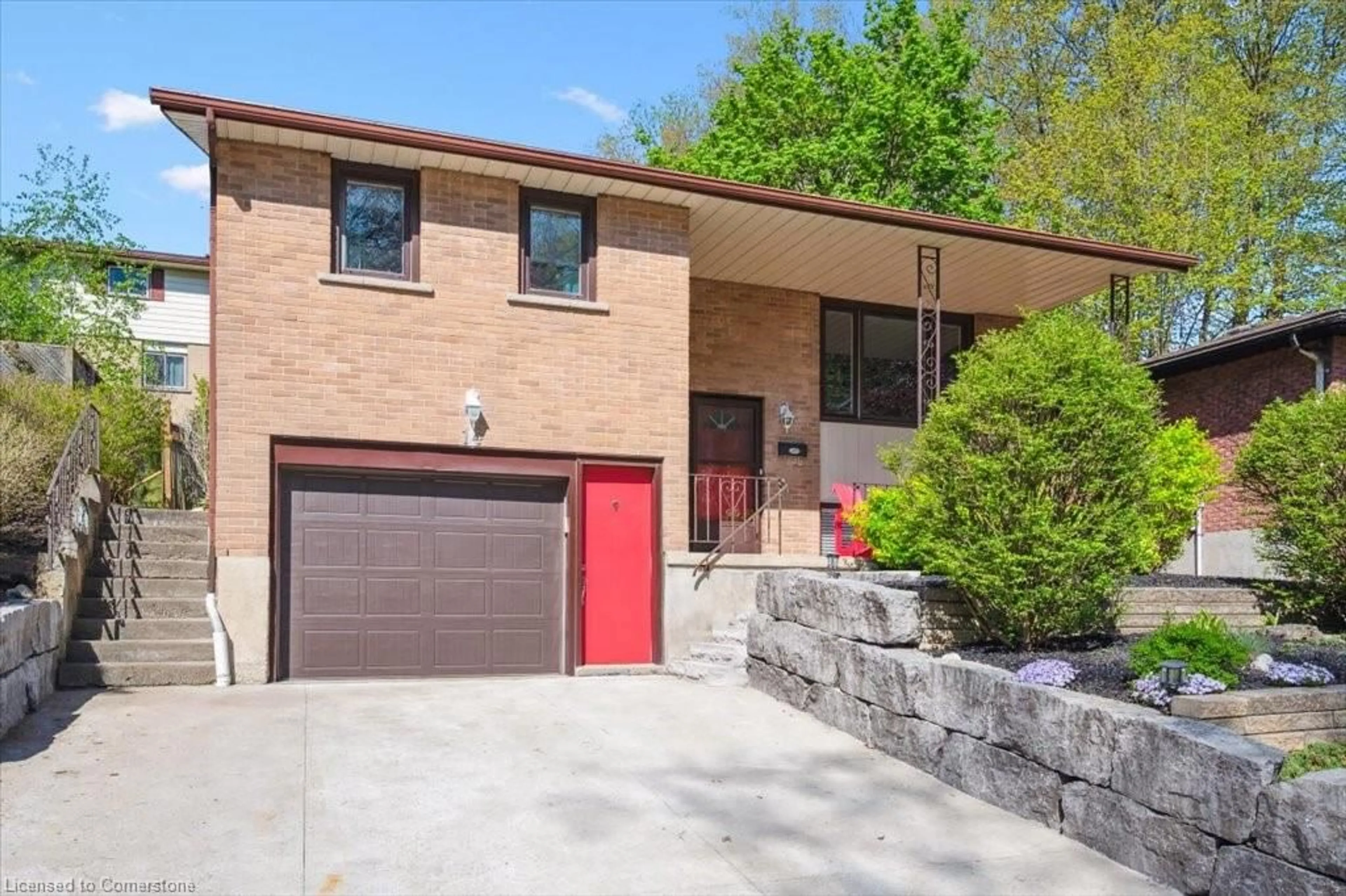 Home with brick exterior material, street for 14 Vincent Dr, Cambridge Ontario N1S 3N5