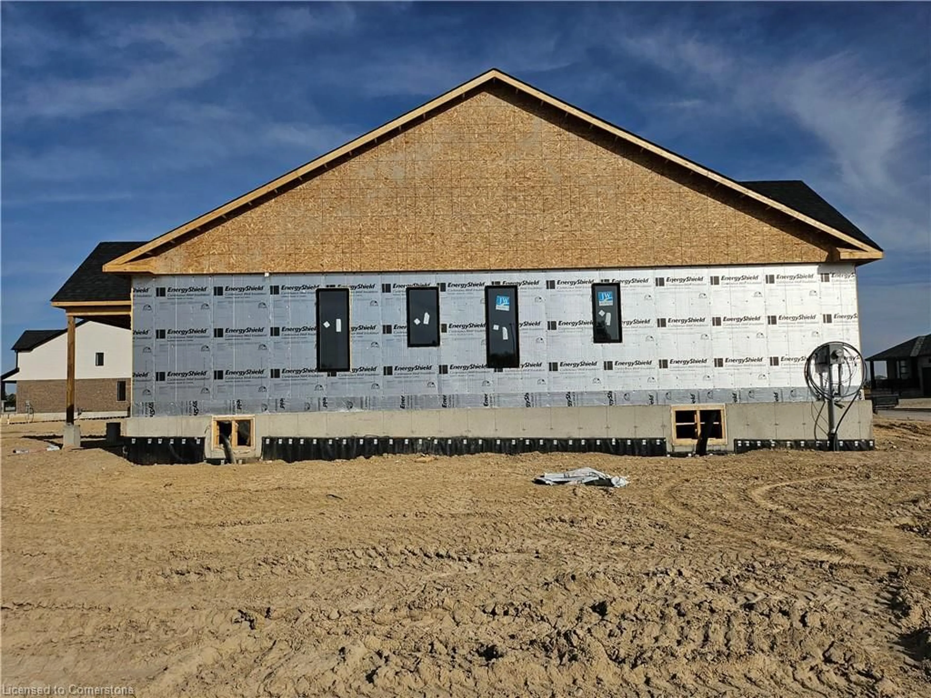Home with vinyl exterior material, building for 113 Thackeray Way, Harriston Ontario N0G 1Z0