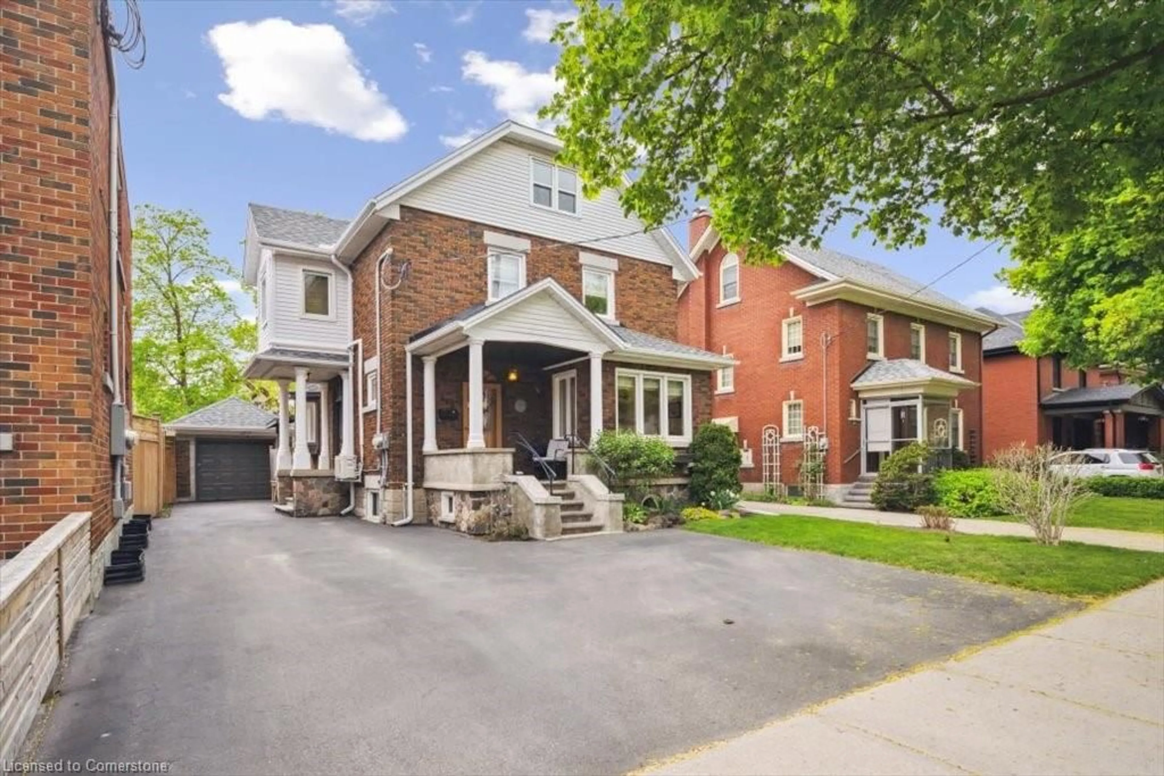 Home with brick exterior material, street for 115 Filbert St, Kitchener Ontario N2H 1Y3