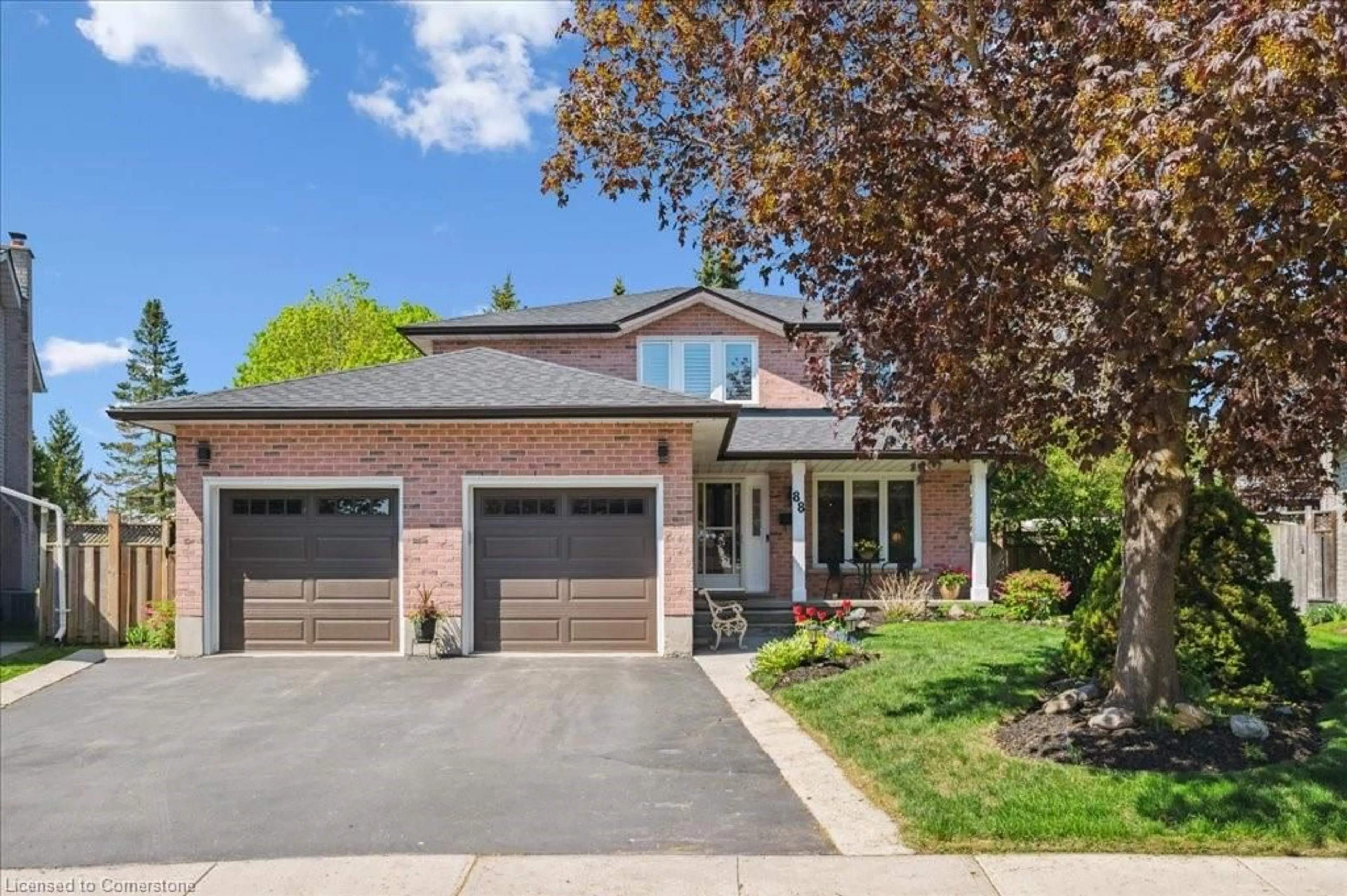 Home with brick exterior material, street for 88 Rose Bridge Cres, Cambridge Ontario N3C 3Z2