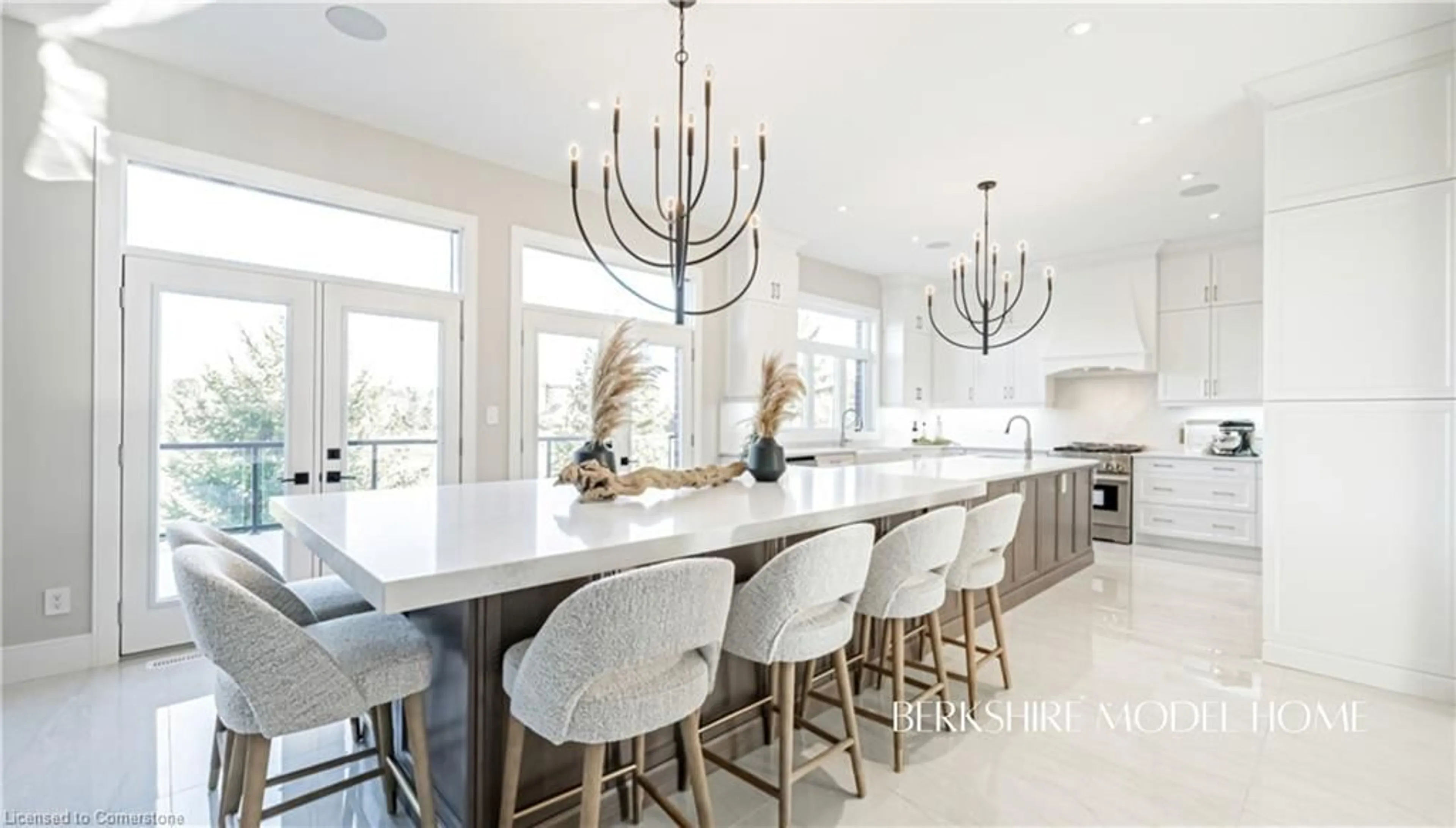 Contemporary kitchen, ceramic/tile floor for 9 Workman Cres, Plattsville Ontario N0J 1S0