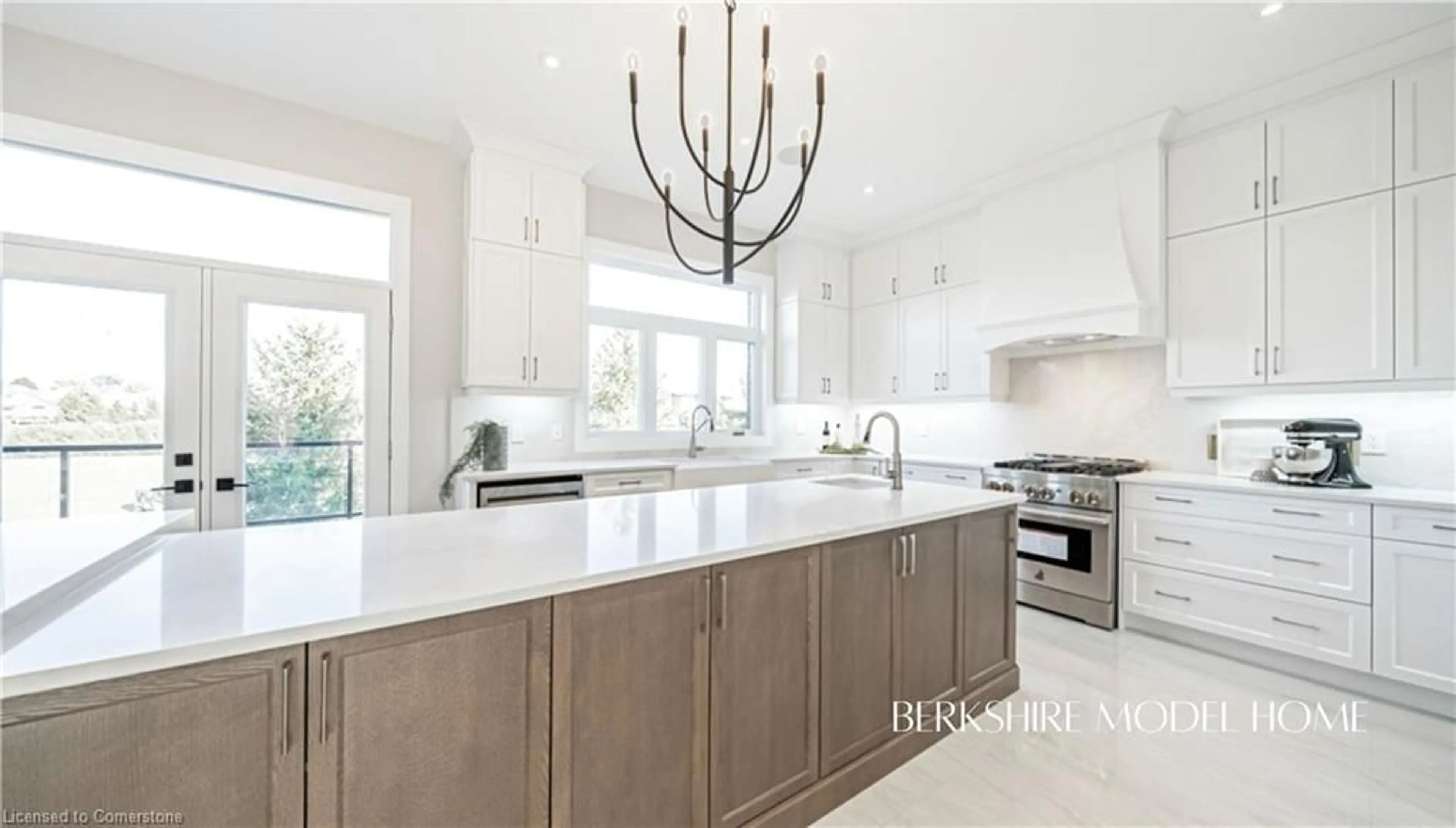 Open concept kitchen, ceramic/tile floor for 9 Workman Cres, Plattsville Ontario N0J 1S0