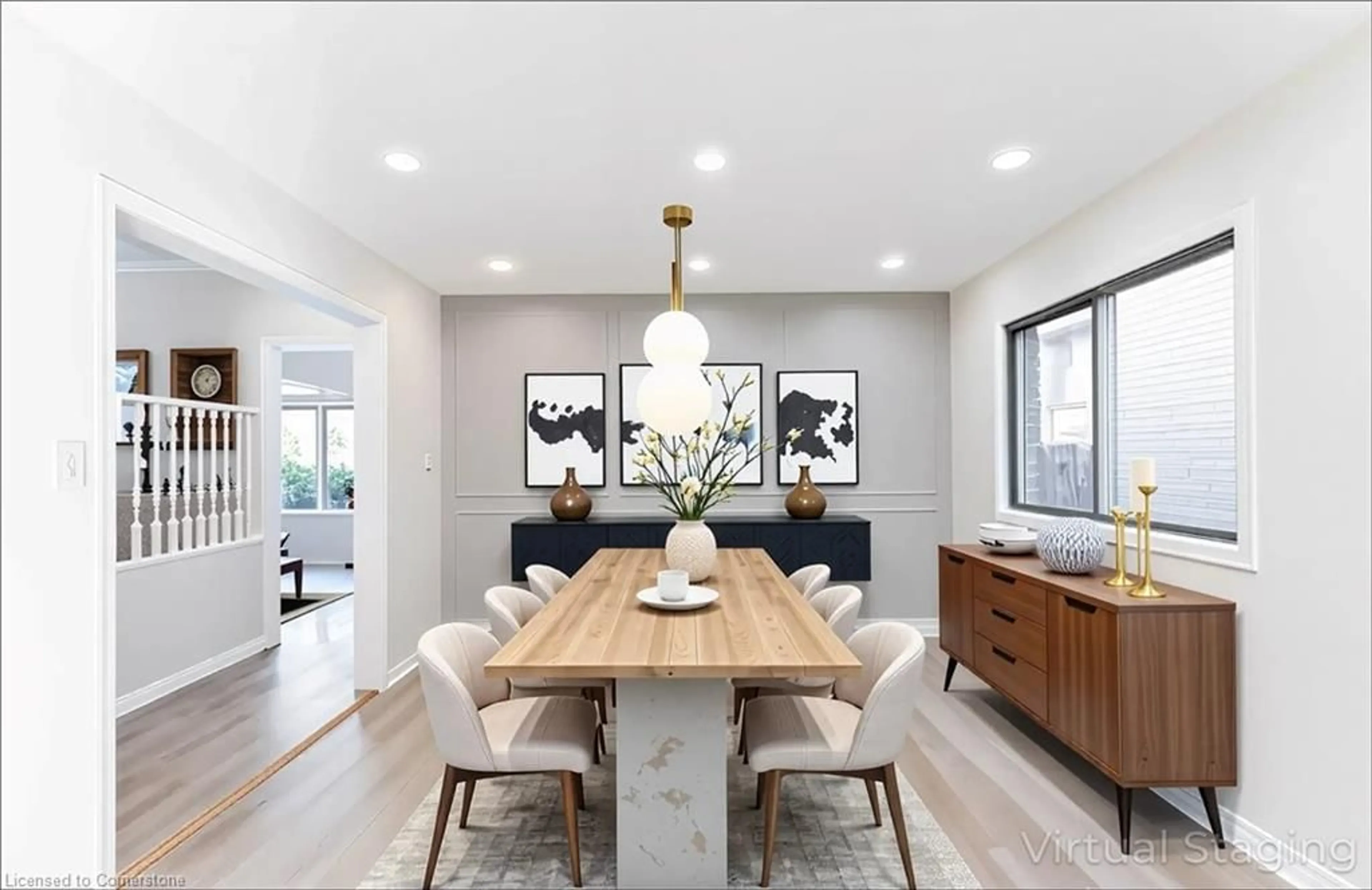 Dining room, unknown for 67 Bridgeport Cres, Hamilton Ontario L9K 1K3