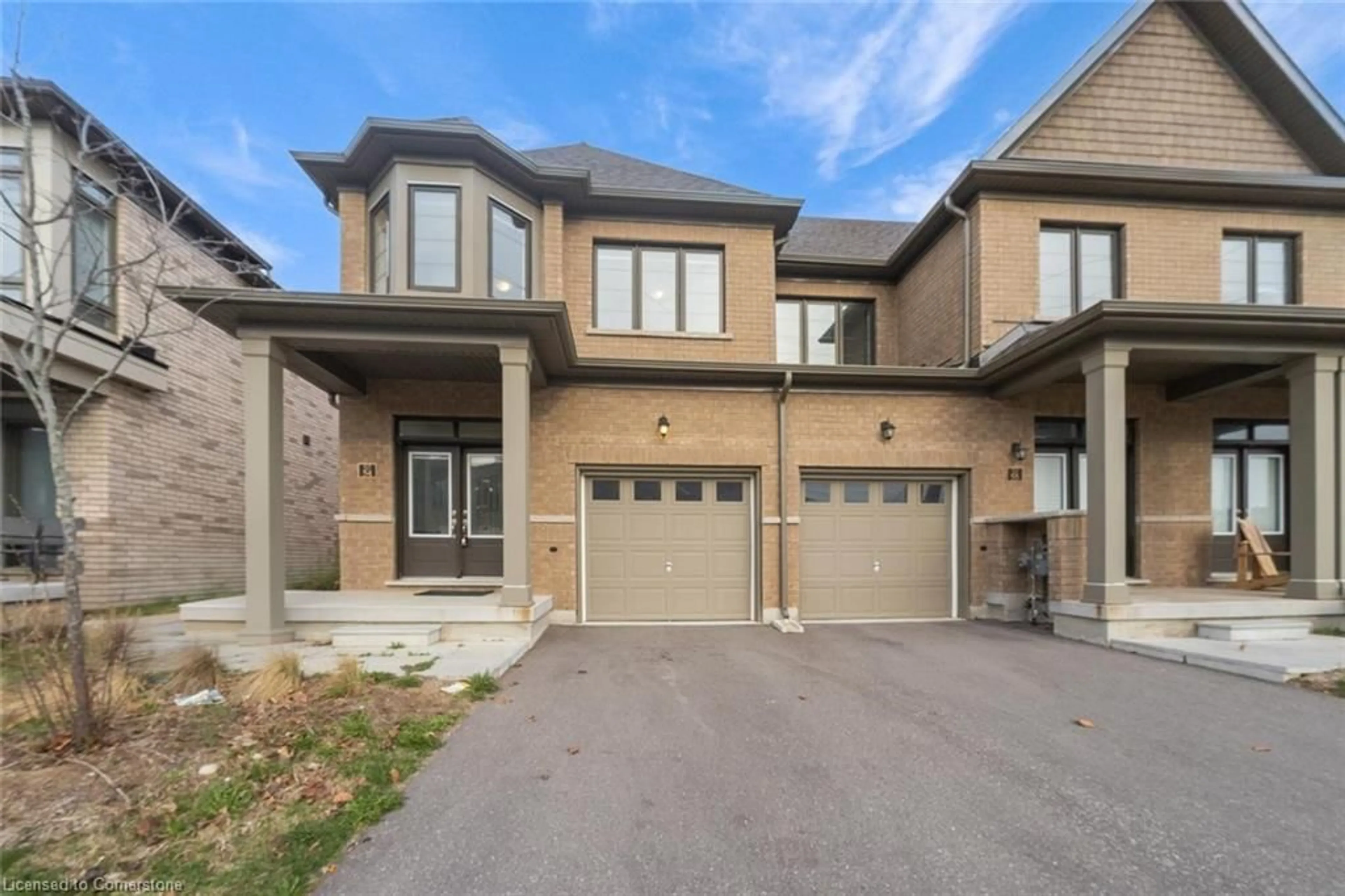 Home with brick exterior material, street for 166 Deerpath Dr Dr #54, Guelph Ontario N1K 1W6