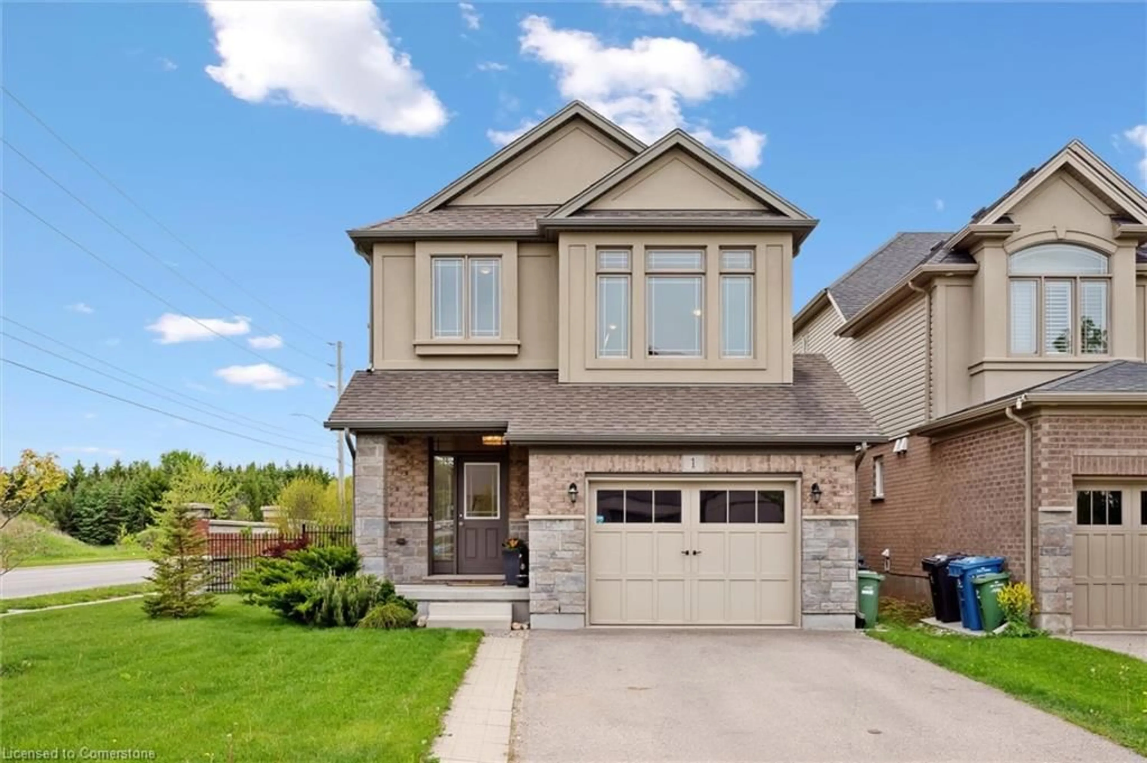 Home with brick exterior material, street for 1 Samuel Dr, Guelph Ontario N1L 0K9