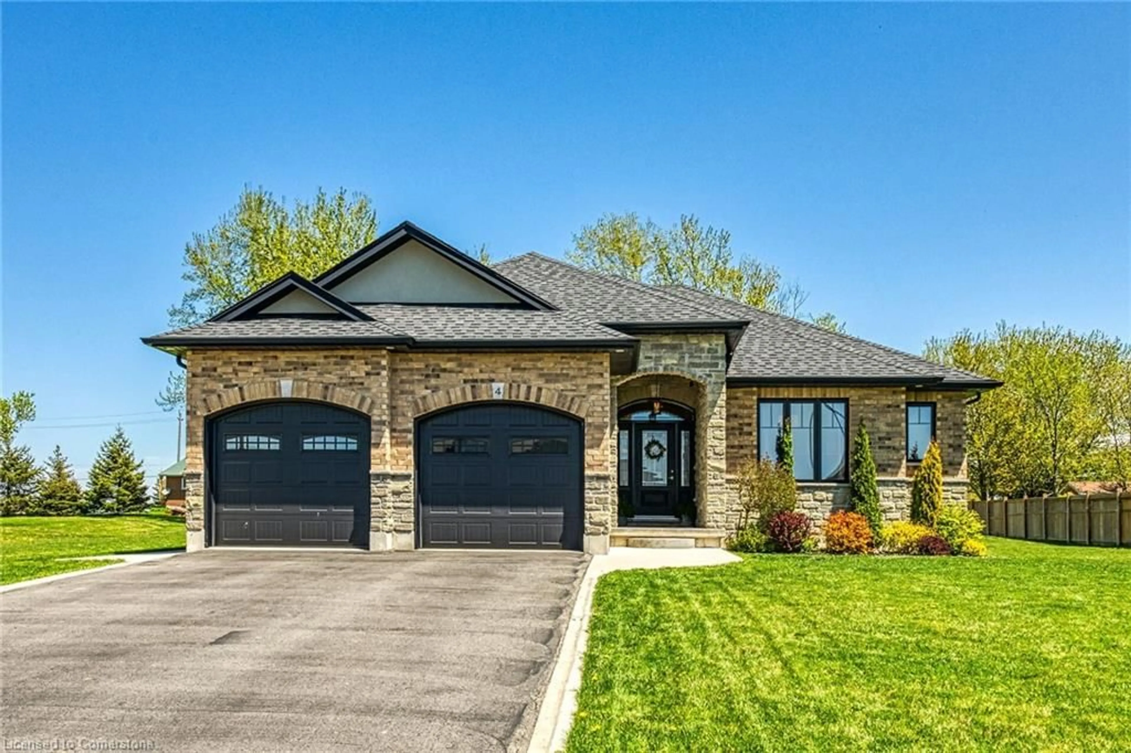 Home with brick exterior material, street for 4 Held Cres, Fisherville Ontario N0A 1G0