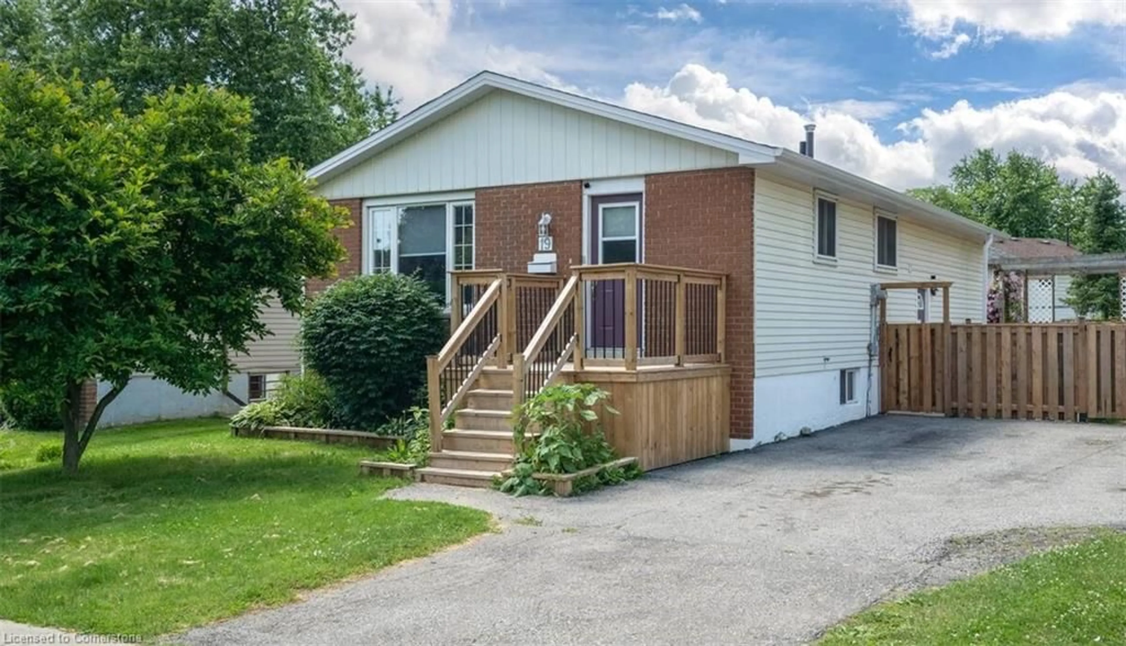 Home with vinyl exterior material, street for 19 Garrow Dr, Hamilton Ontario L9C 6G8