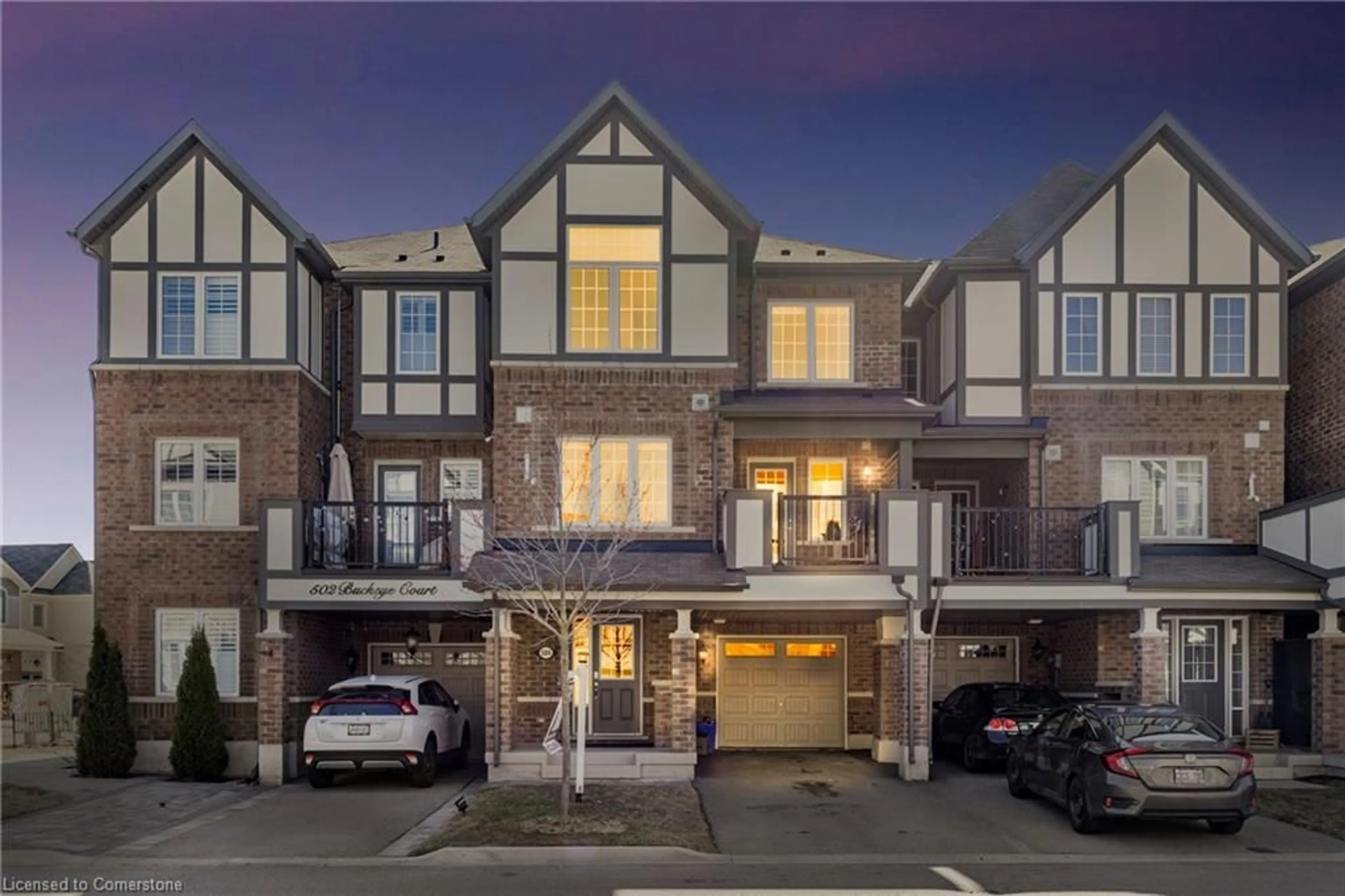 A pic from outside/outdoor area/front of a property/back of a property/a pic from drone, street for 504 Buckeye Crt, Milton Ontario L9T 7E7
