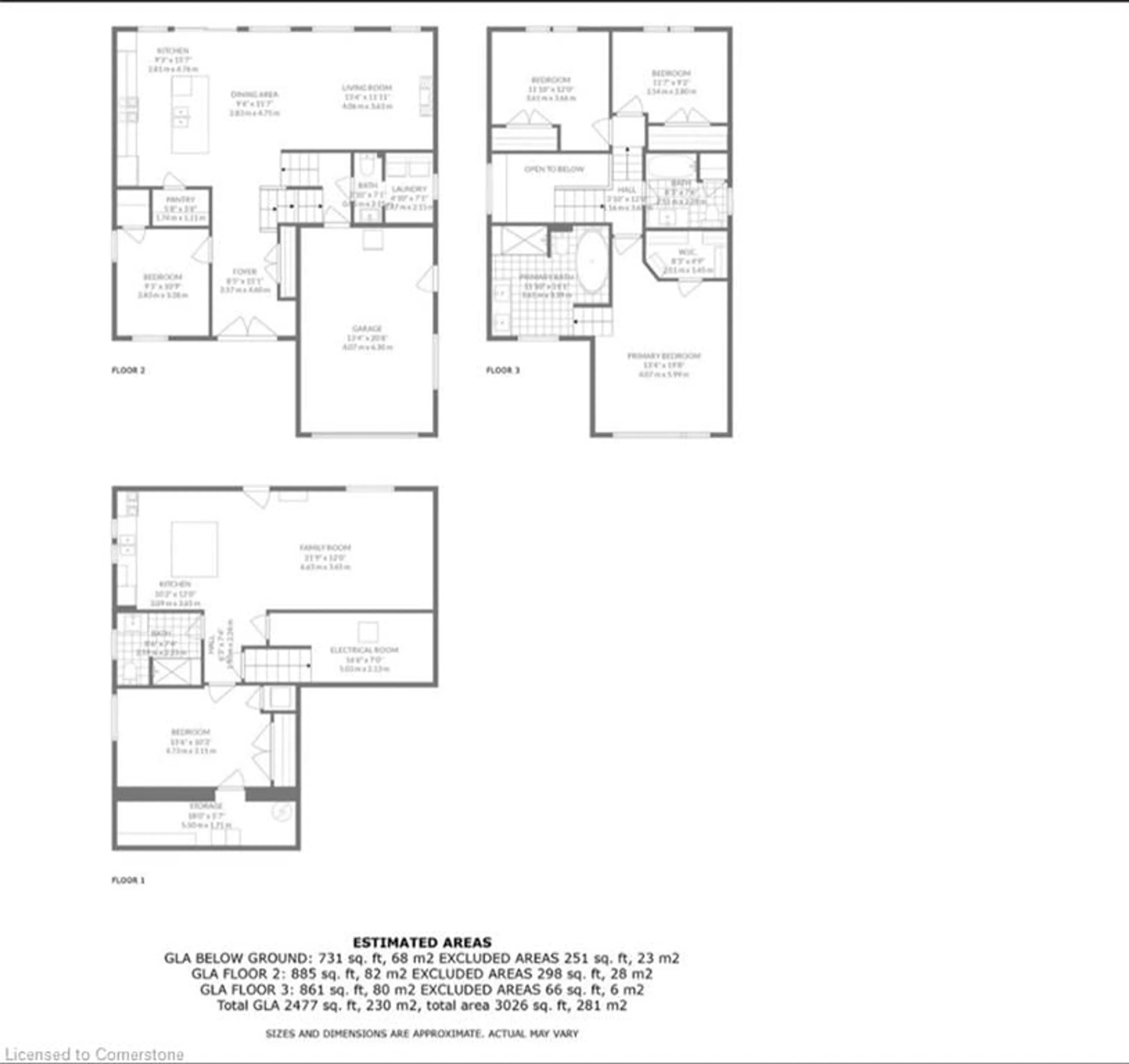Floor plan for 1 Cookson St, Port Ryerse Ontario N3Y 4K2