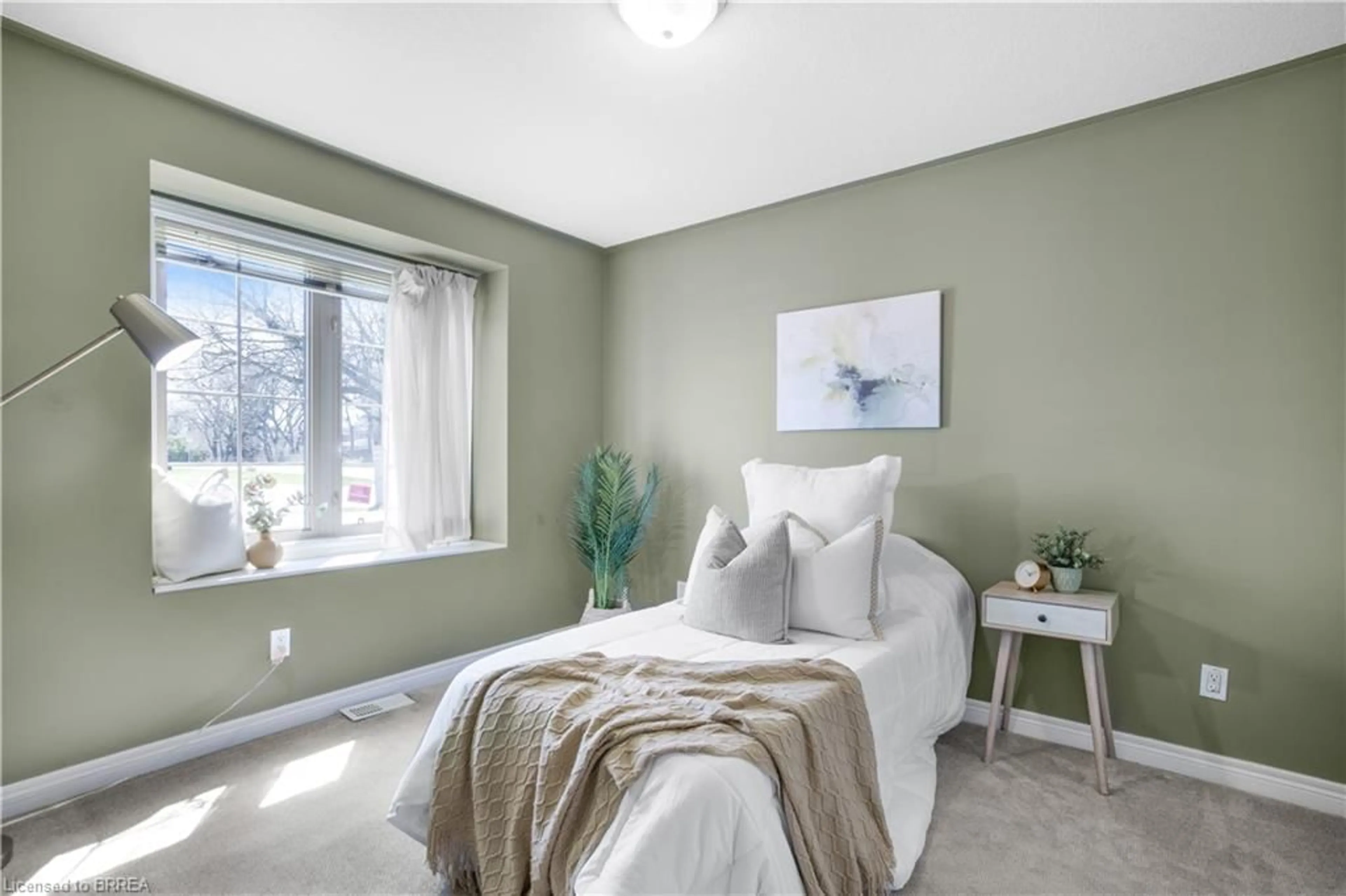 Bedroom with bed, unknown for 633 Park Rd #1, Brantford Ontario N3R 8B6
