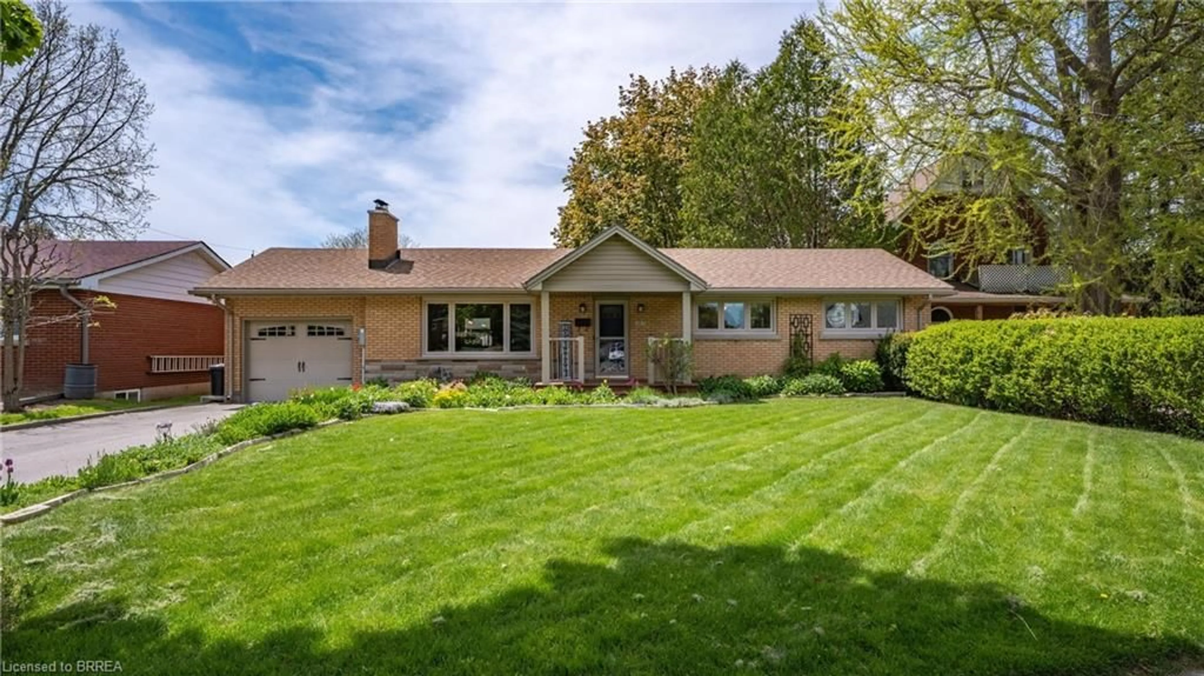 Home with brick exterior material, street for 283 Erie Ave, Brantford Ontario N3S 2H5