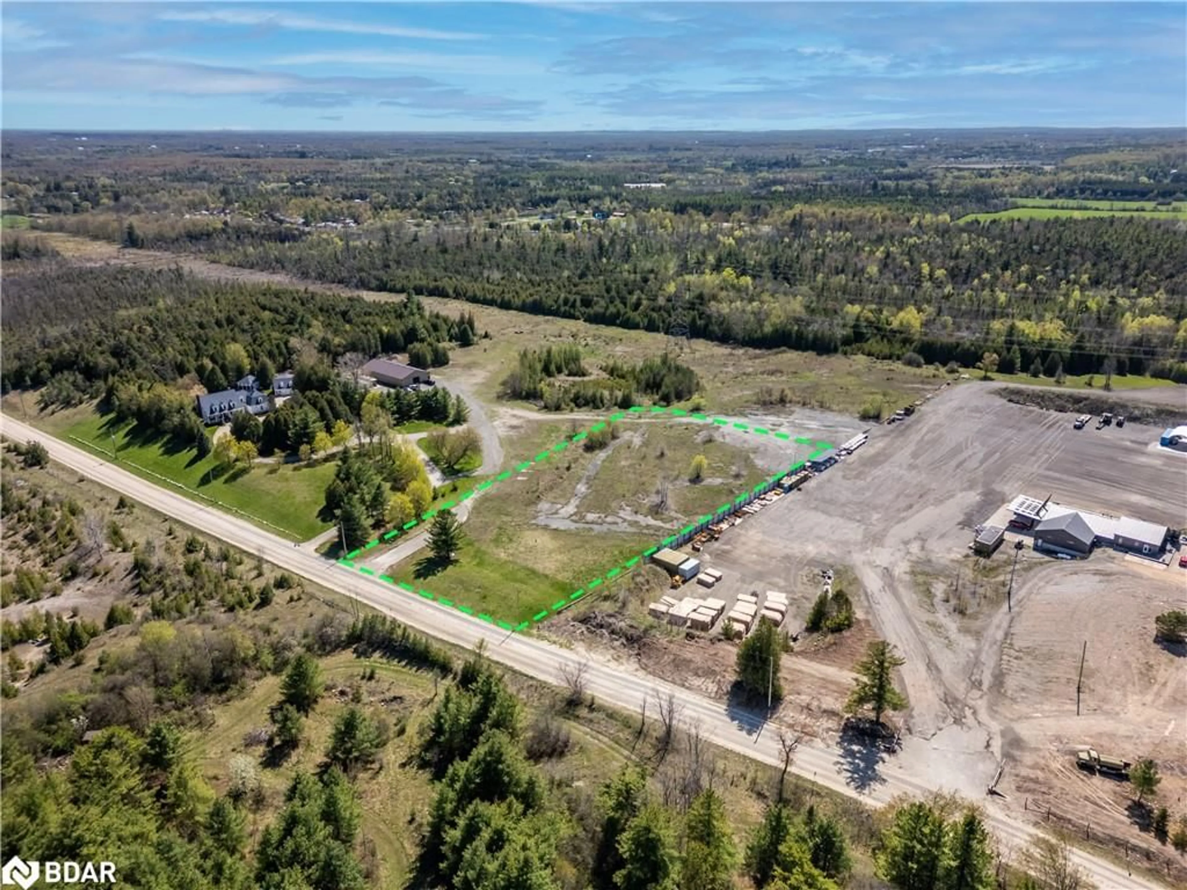 A pic from outside/outdoor area/front of a property/back of a property/a pic from drone, building for 3996 Concession Rd 7, Puslinch Ontario N0B 2J0