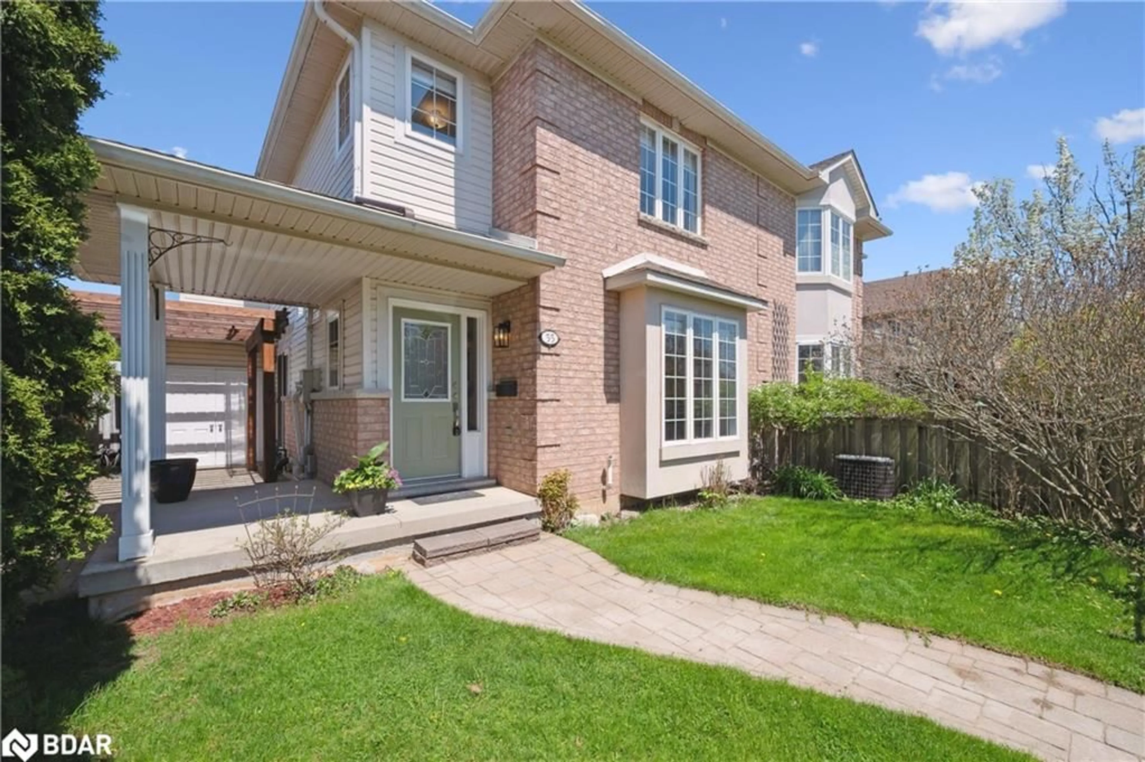 Home with brick exterior material, street for 55 Valridge Dr, Ancaster Ontario L9G 4Y7