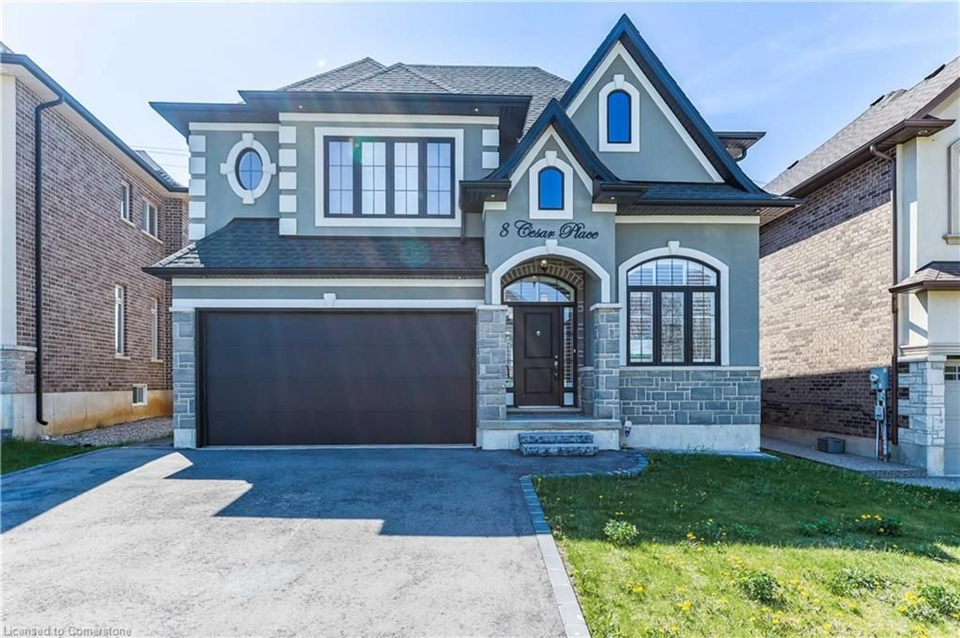 Home with brick exterior material, street for 8 Cesar Pl, Ancaster Ontario L9G 0G3