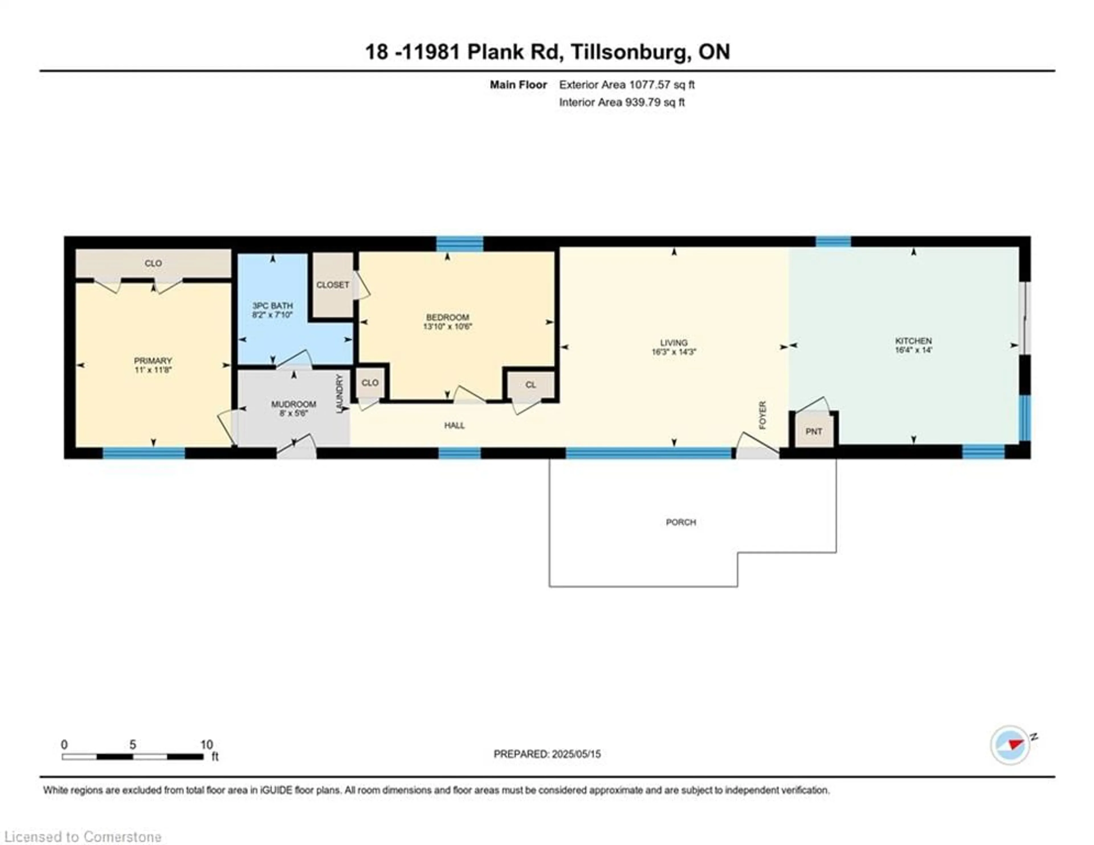 Floor plan for 11981 Plank Rd #18, Bayham (Munic) Ontario N4G 4G9