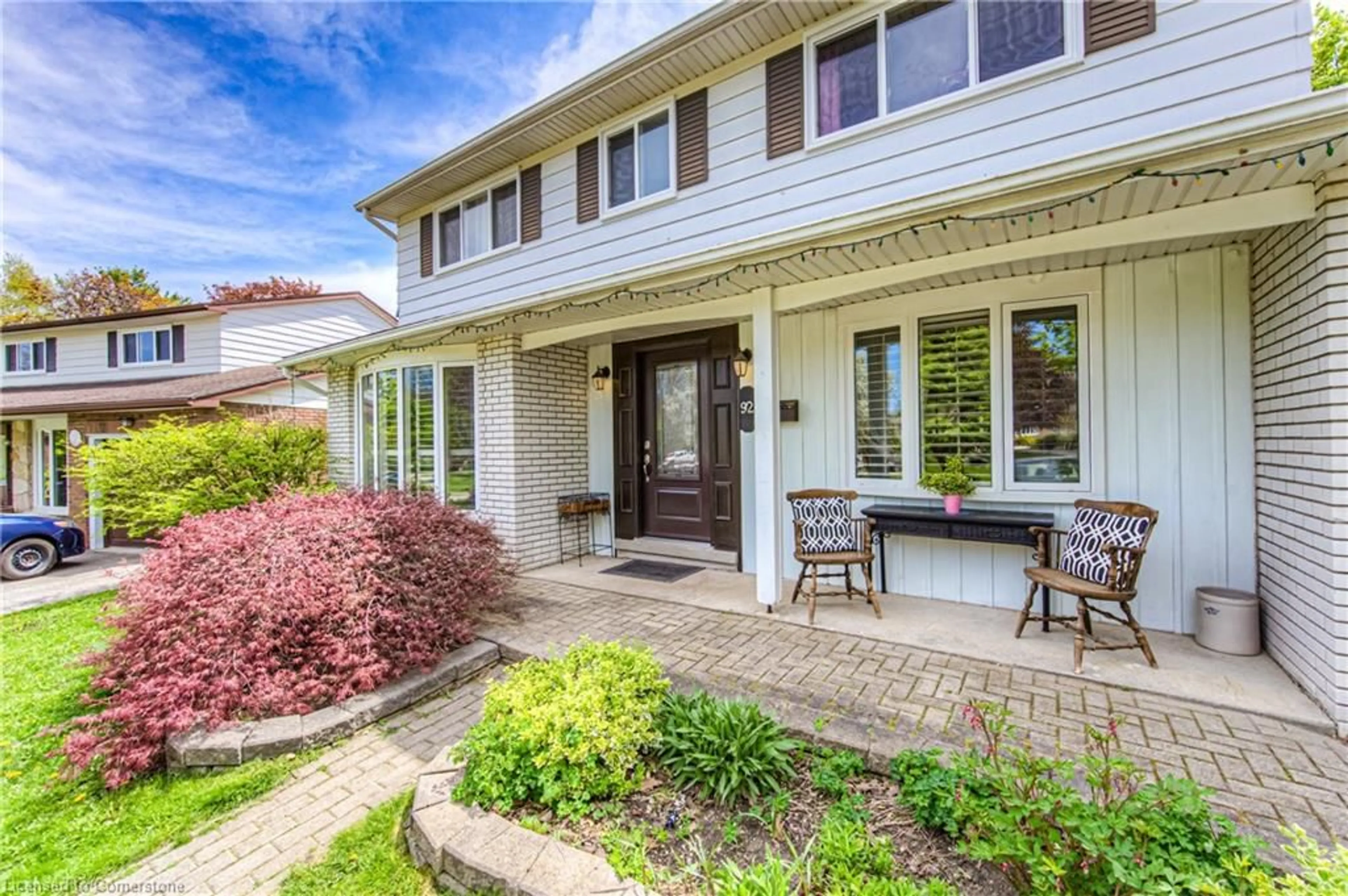 Home with brick exterior material, street for 92 Pinehurst Cres, Kitchener Ontario N2N 1E4