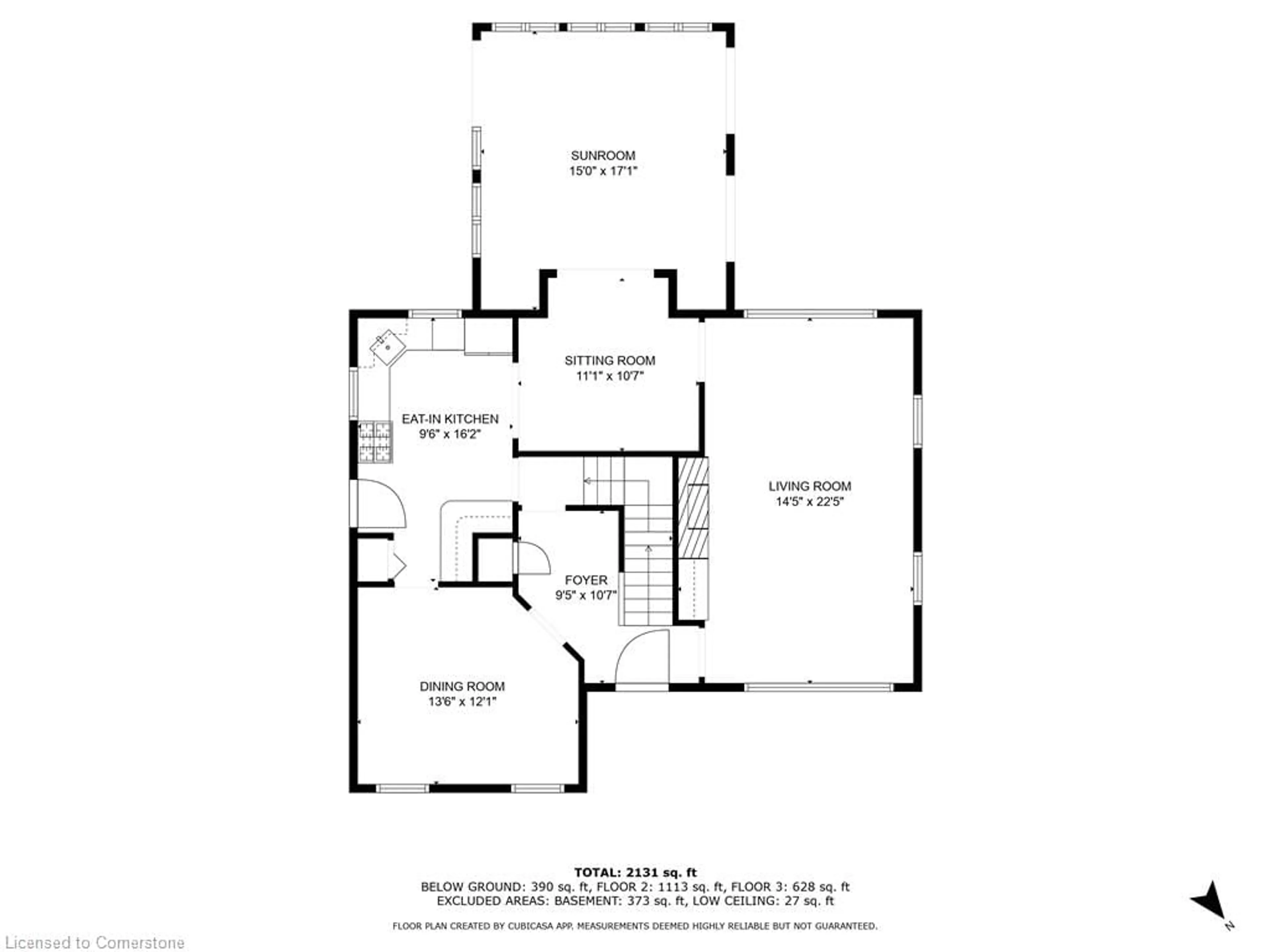 Floor plan for 124 Lydia Ave, Milton Ontario L9T 2H1