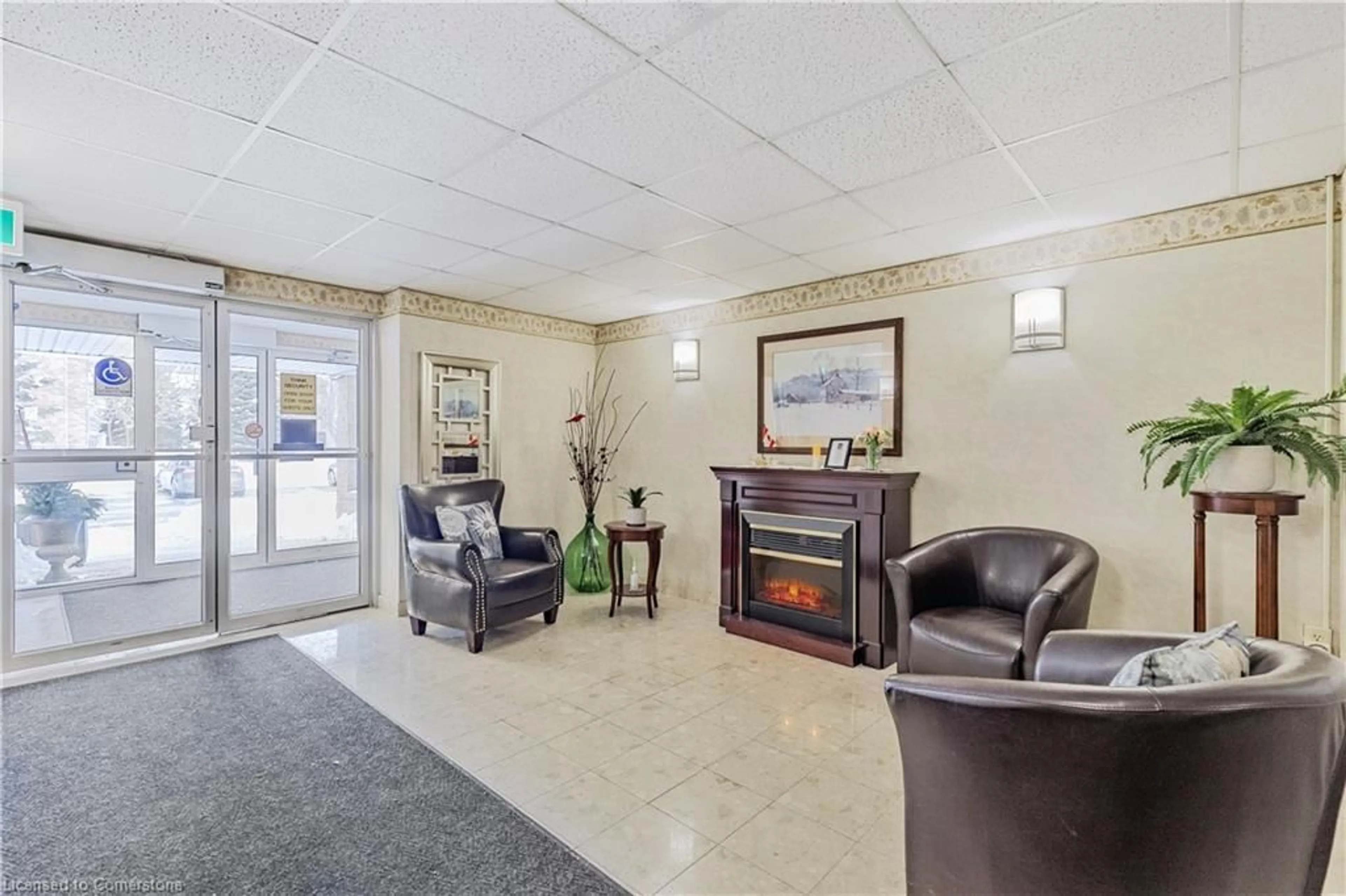 Lobby for 216 Plains Rd #B309, Burlington Ontario L7T 4K8