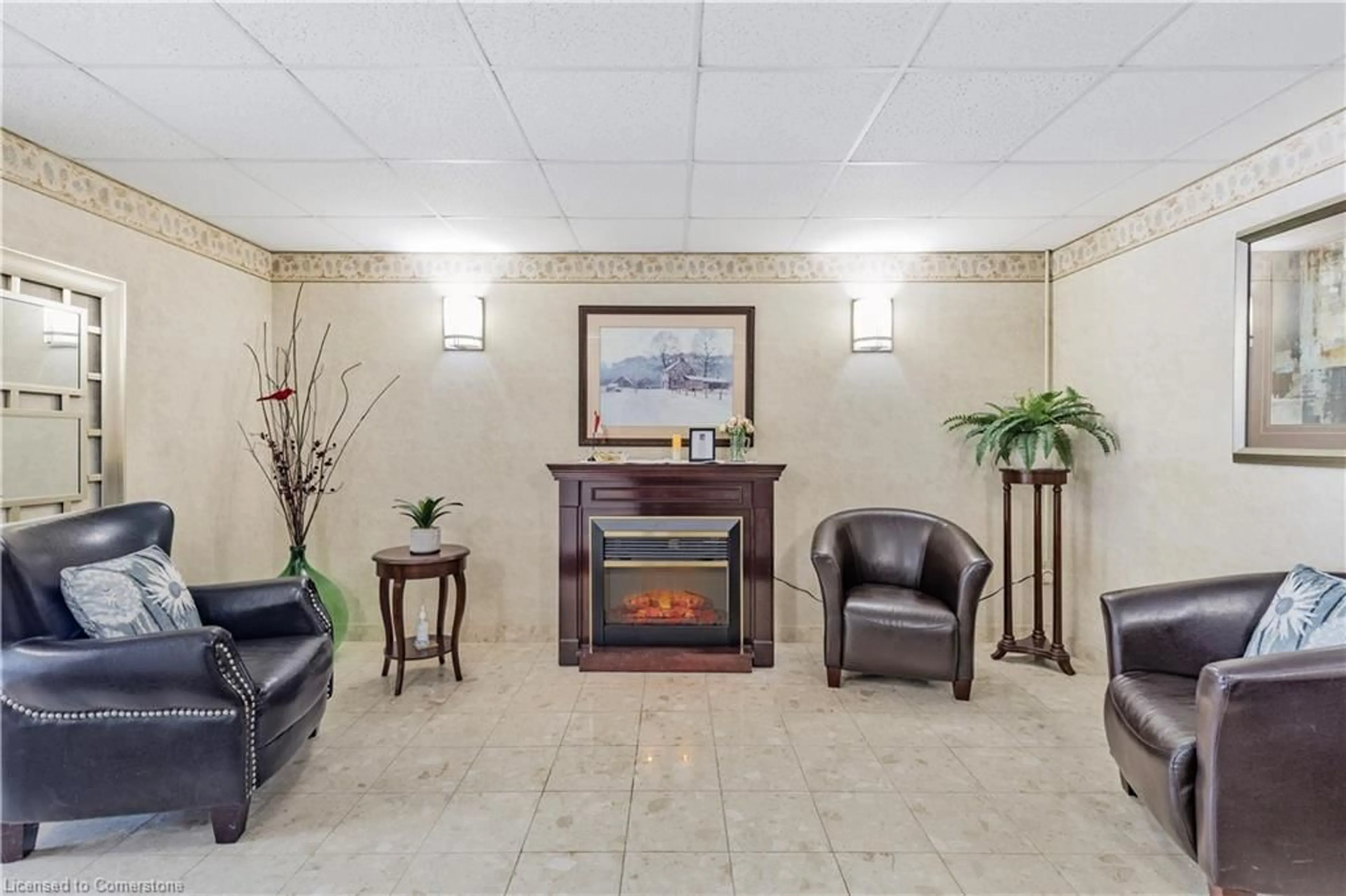 Lobby for 216 Plains Rd #B309, Burlington Ontario L7T 4K8