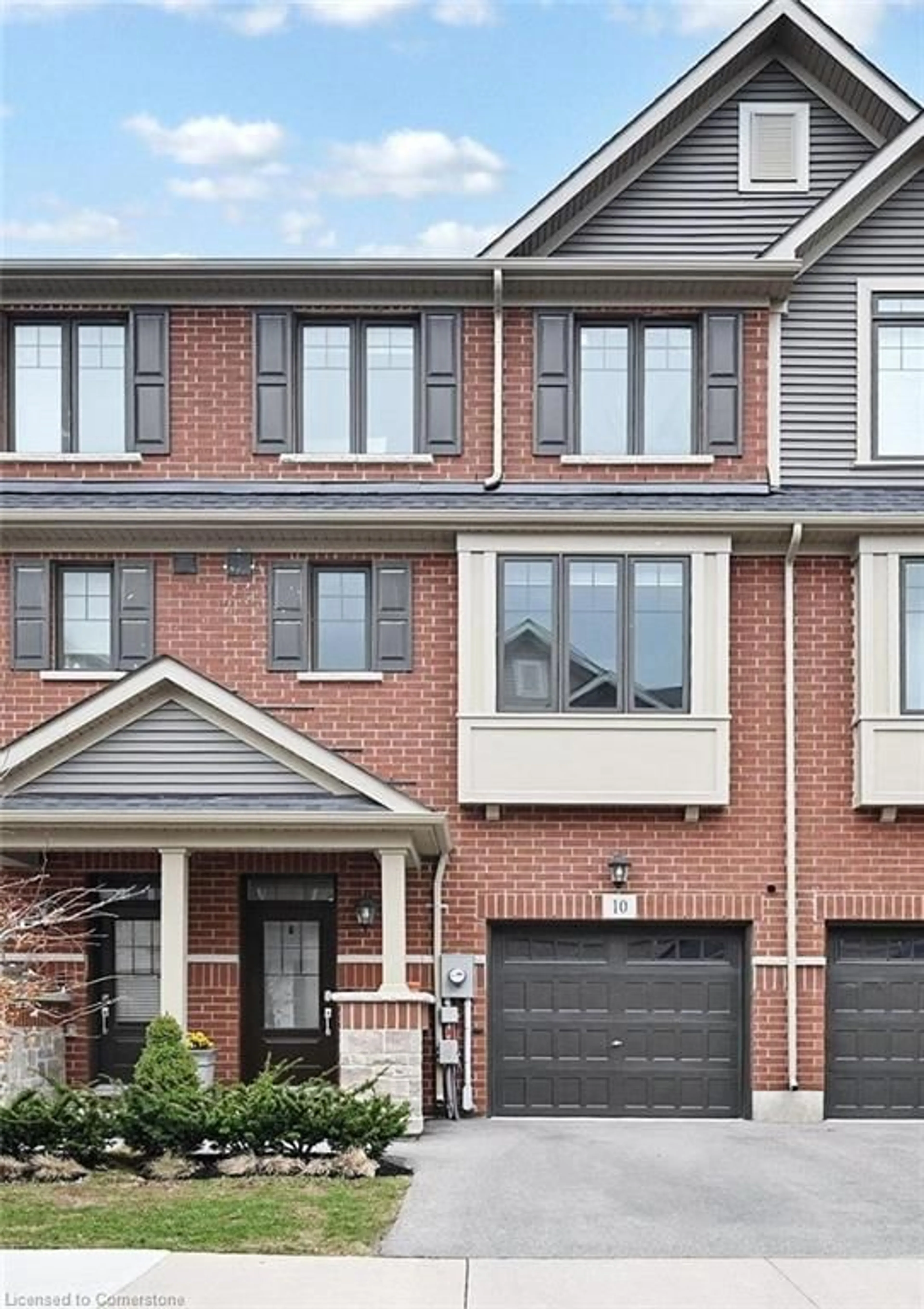Home with brick exterior material, street for 10 Snowberry Lane, Hamilton Ontario L8K 0A4